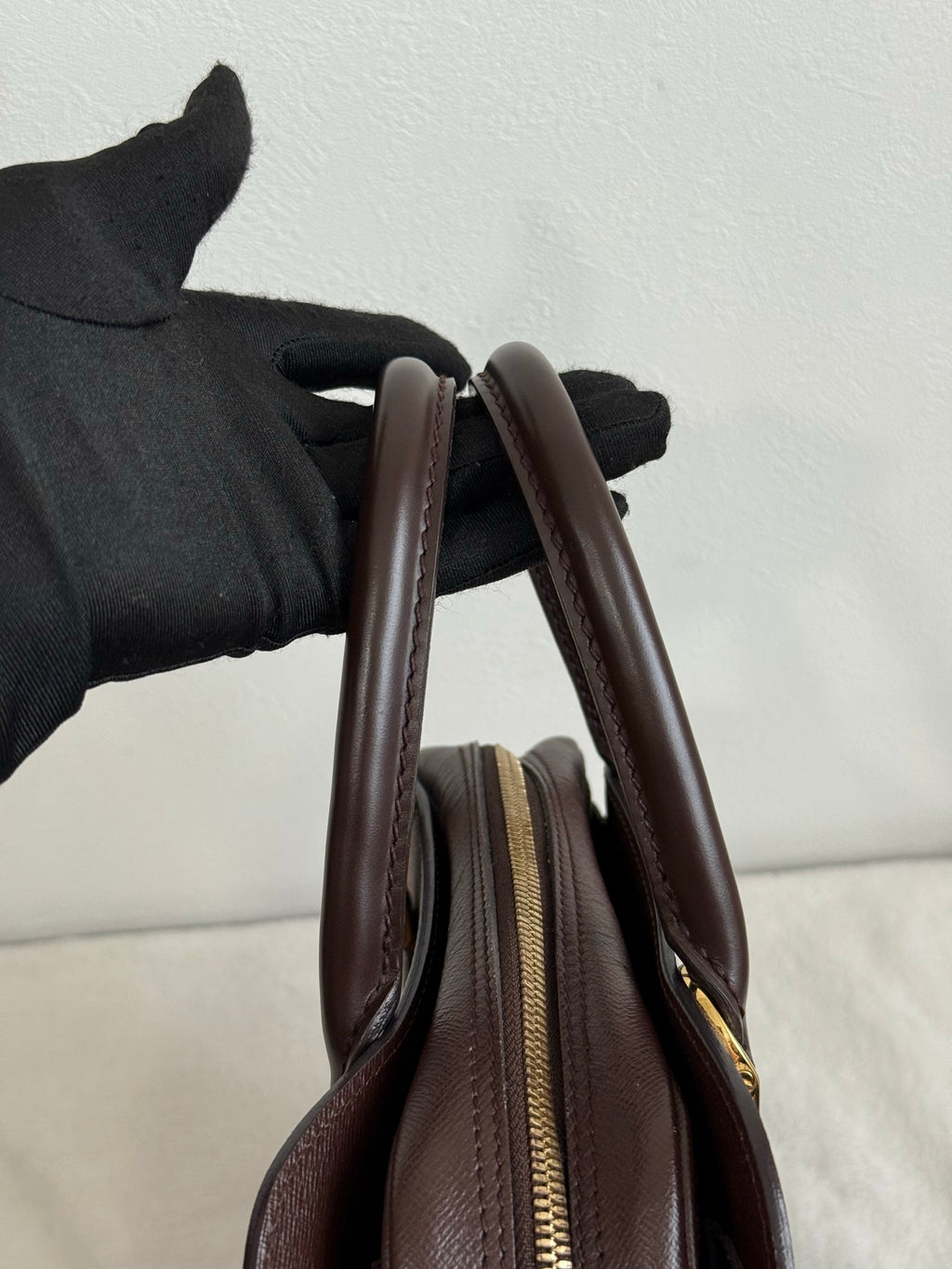LOUIS VUITTON Damier Tri-layered Handbag