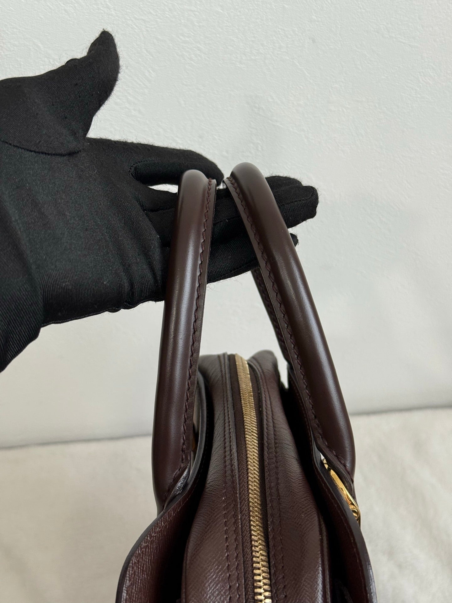 LOUIS VUITTON Damier Tri-layered Handbag