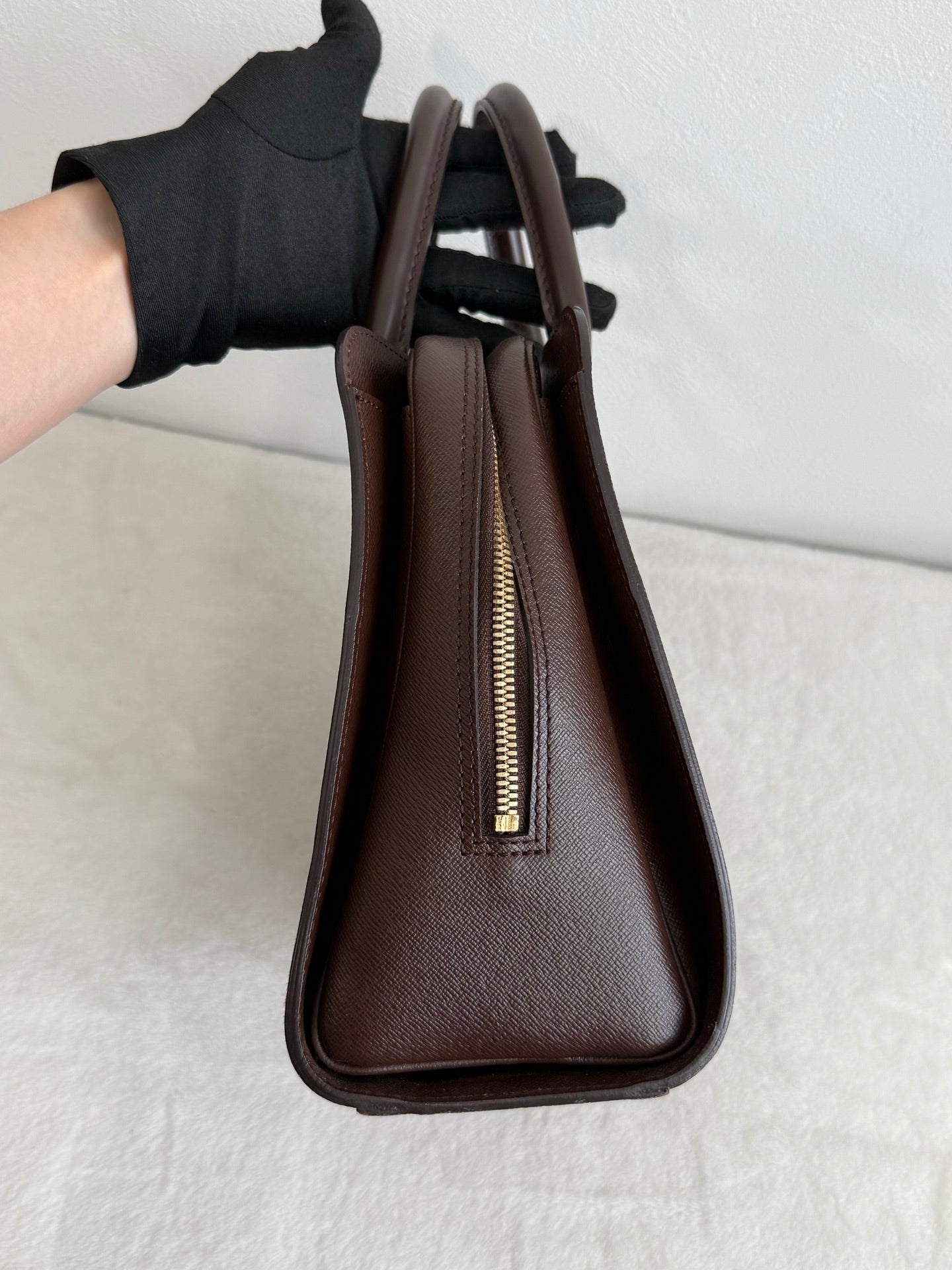 LOUIS VUITTON Damier Tri-layered Handbag