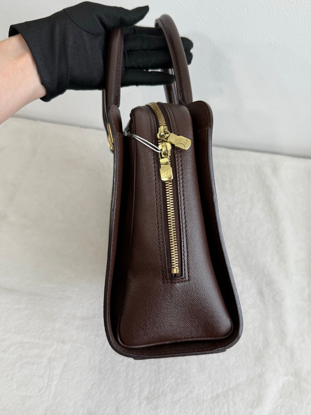 LOUIS VUITTON Damier Tri-layered Handbag