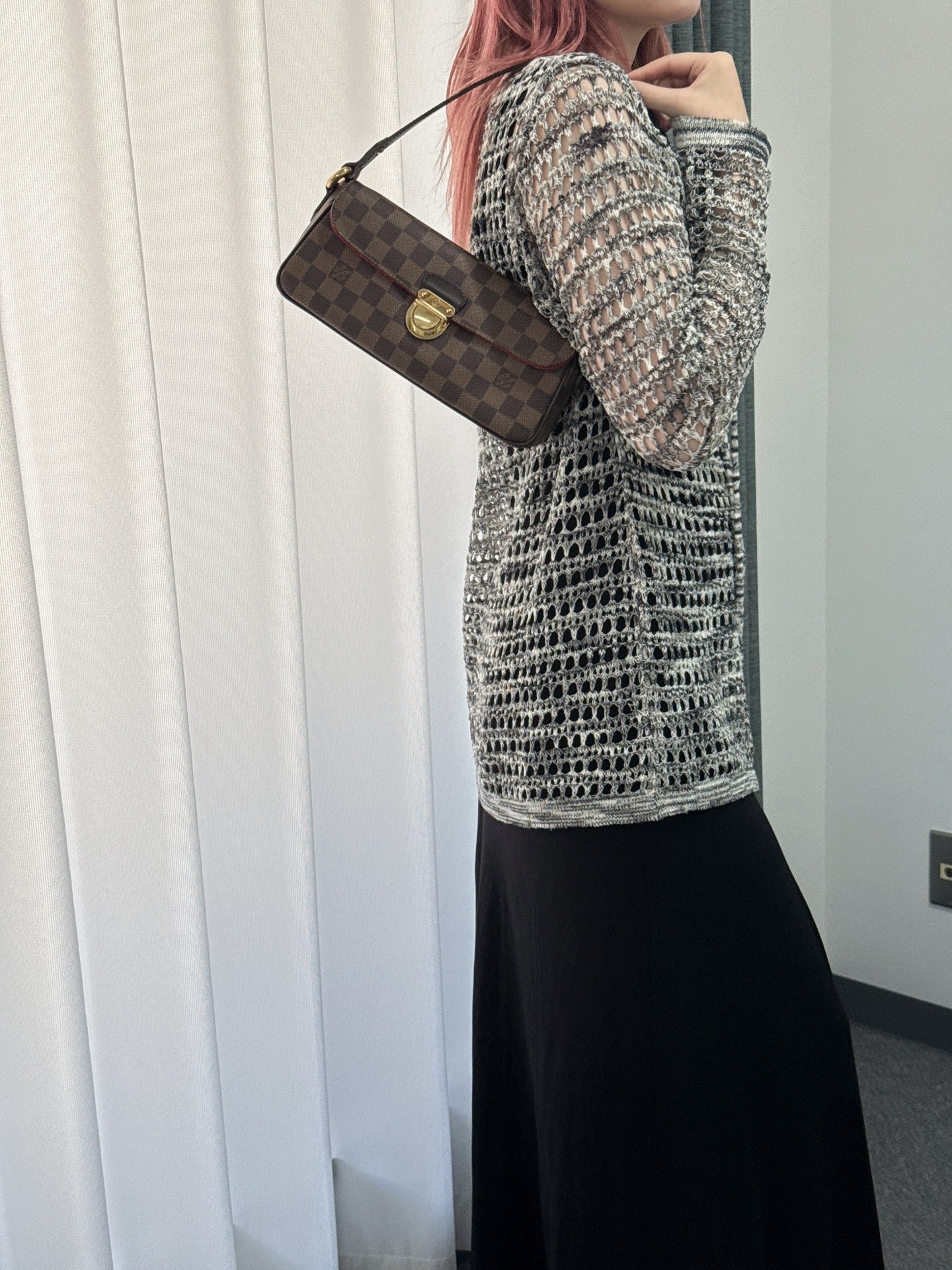 LOUIS VUITTON Damier Baguette Handbag