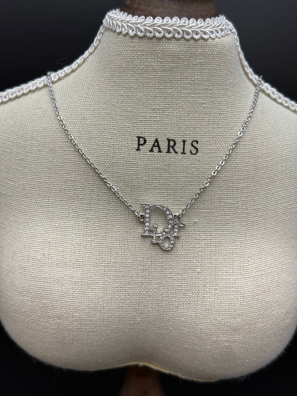 DIOR Rhinestone Vintage necklace