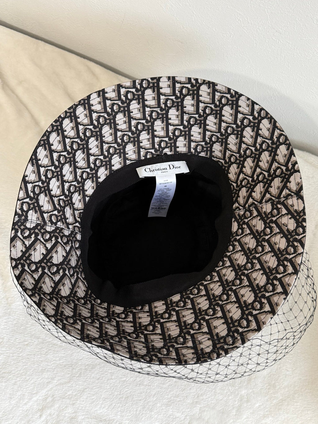 DIOR Oblique lace sun hat