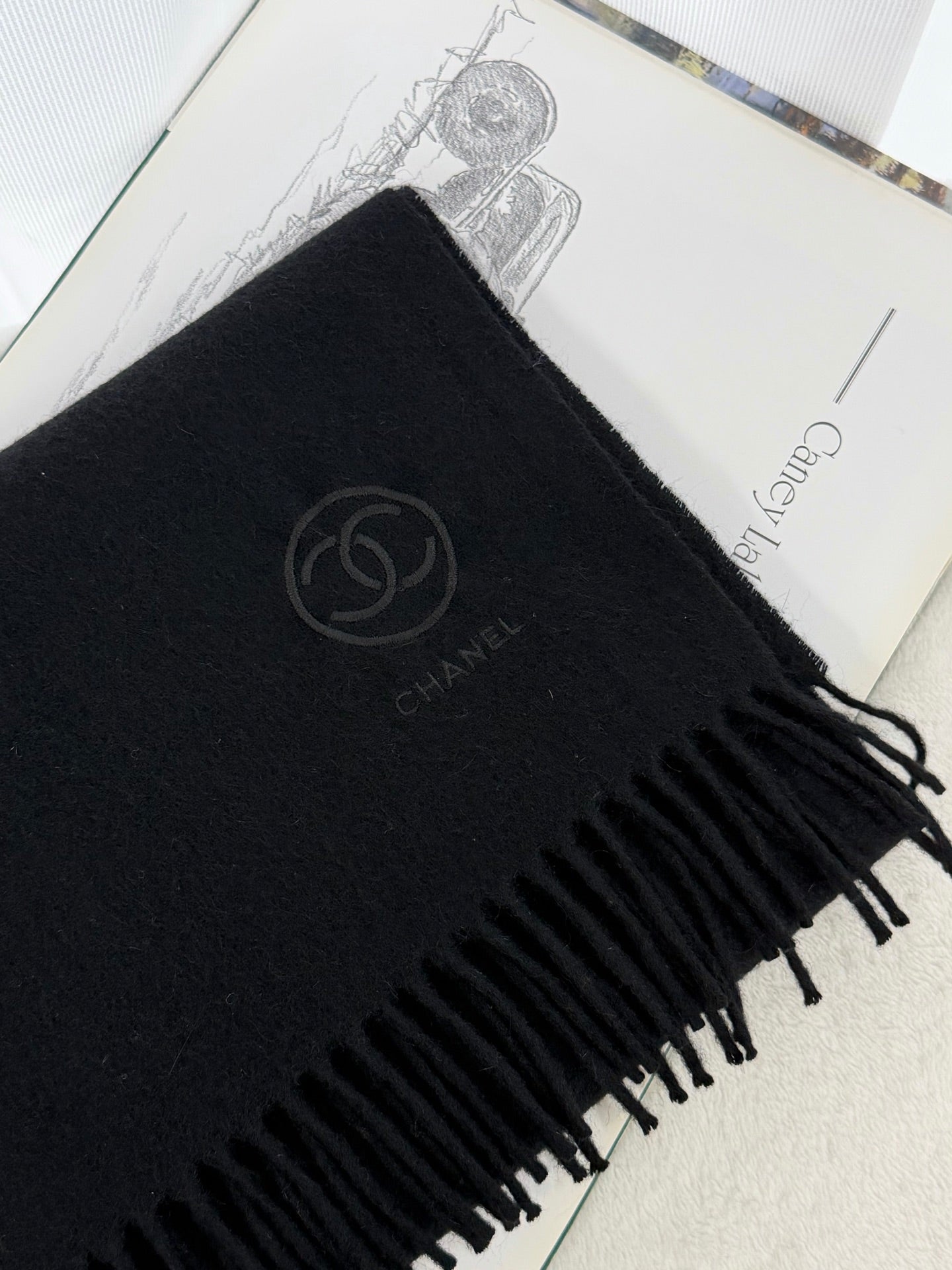 CHANEL Cashmere Scarf