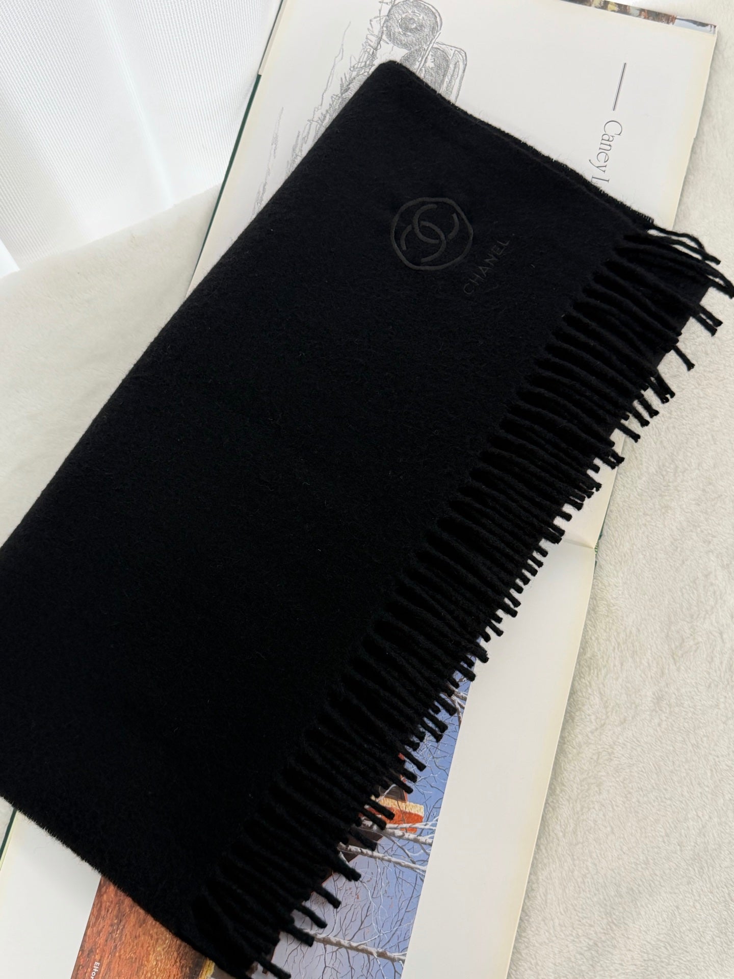 CHANEL Cashmere Scarf