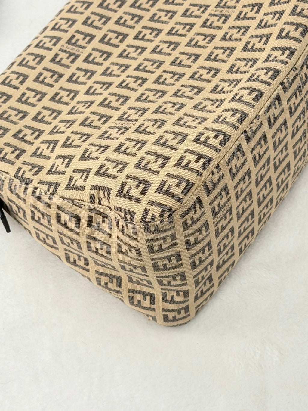 FENDI Zucchino Baguetta Shoulder bag