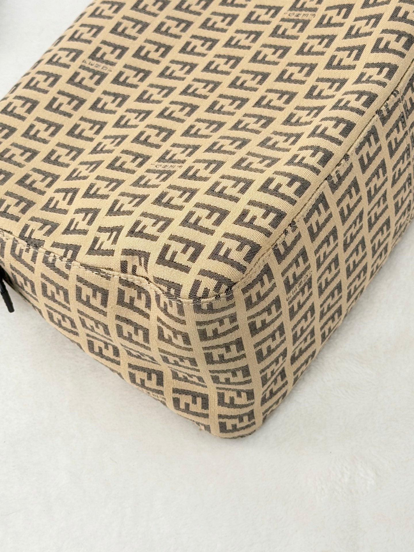 FENDI Zucchino Baguetta Shoulder bag