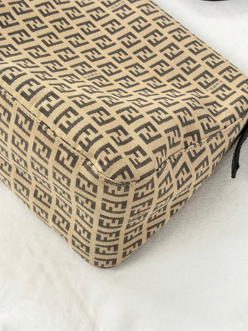 FENDI Zucchino Baguetta Shoulder bag