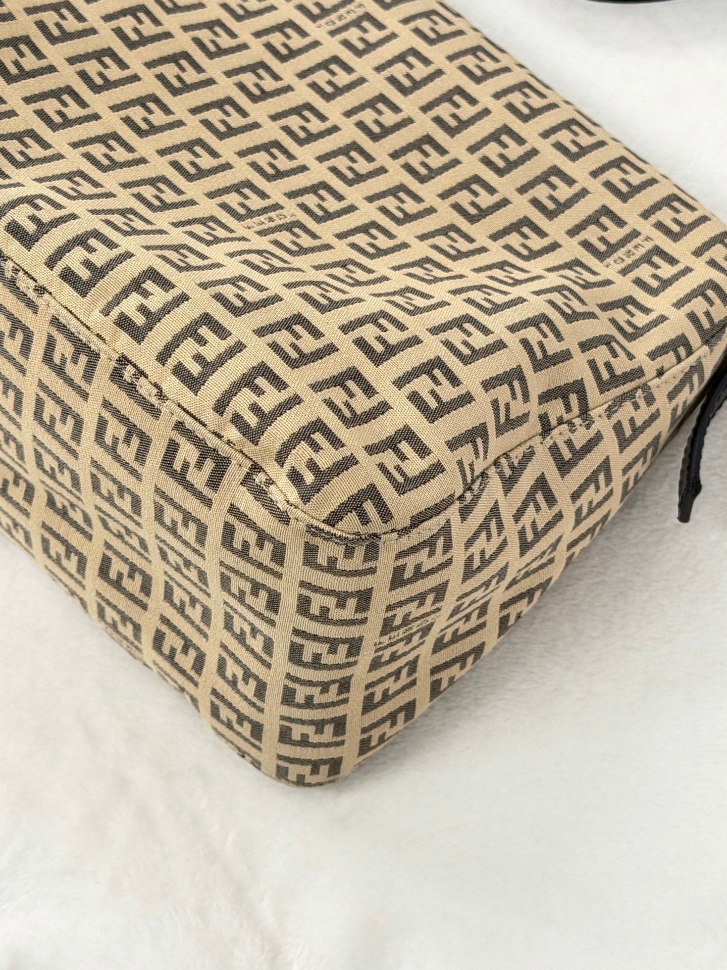 FENDI Zucchino Baguetta Shoulder bag