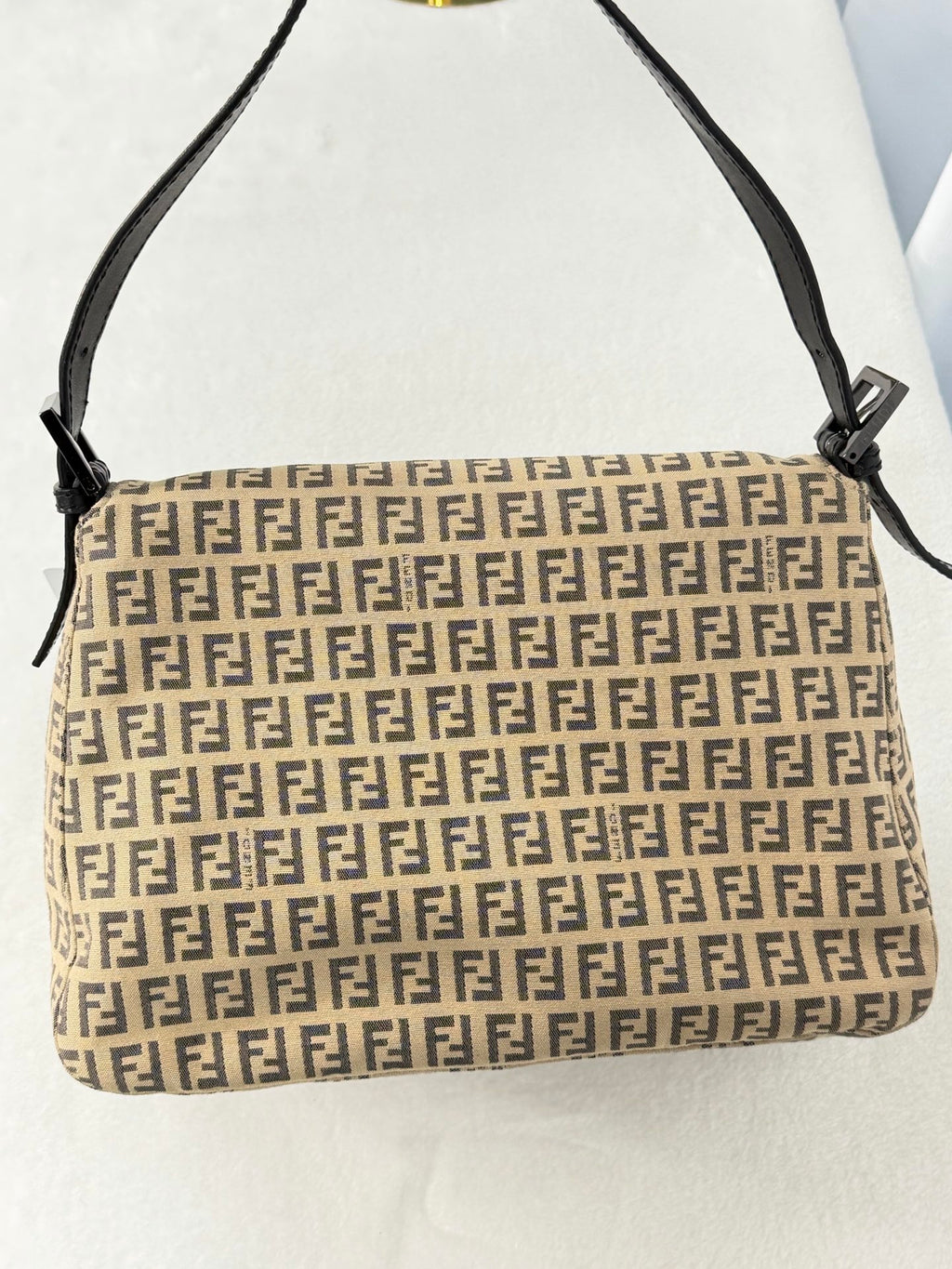 FENDI Zucchino Baguetta Shoulder bag