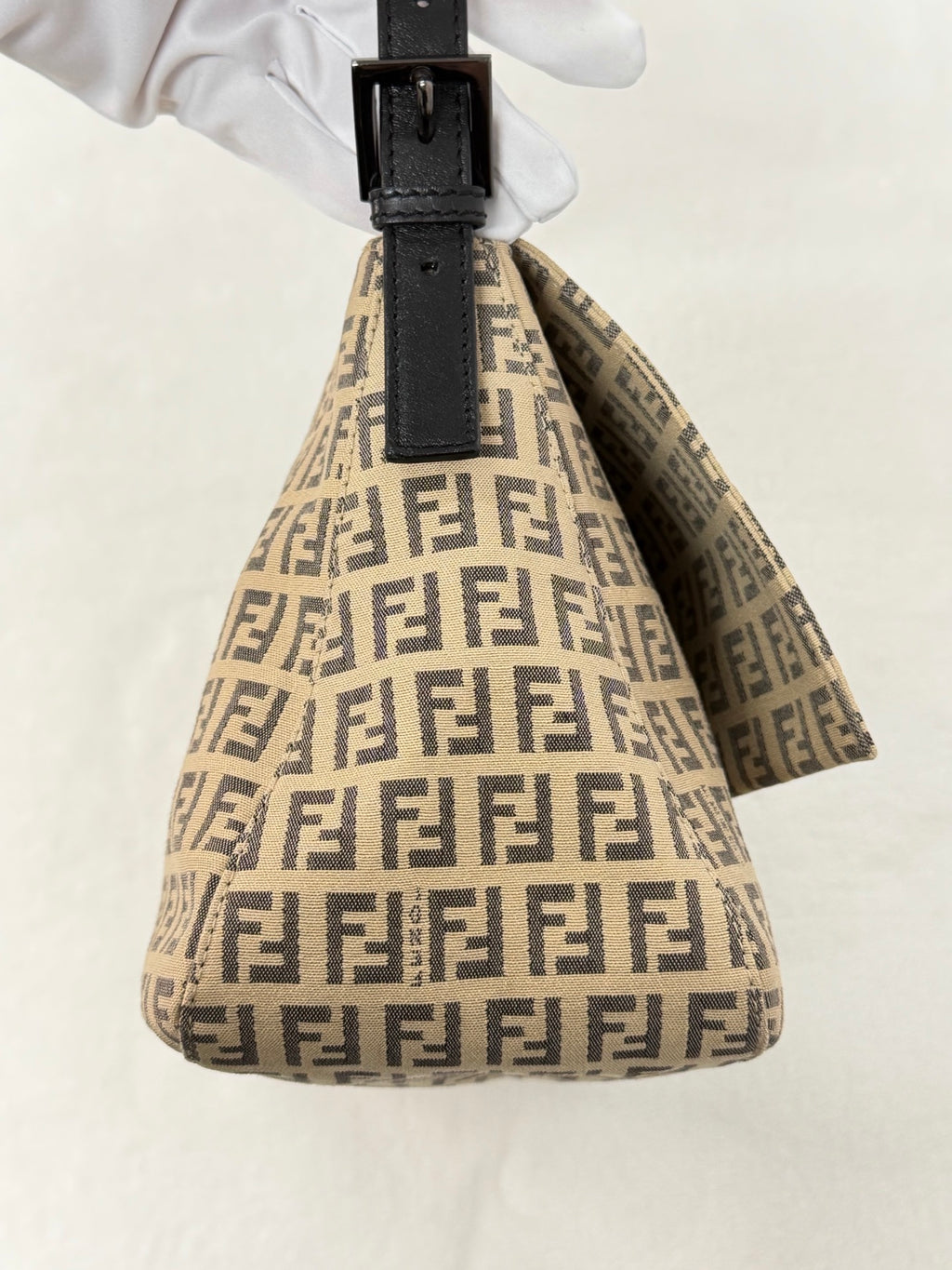 FENDI Zucchino Baguetta Shoulder bag