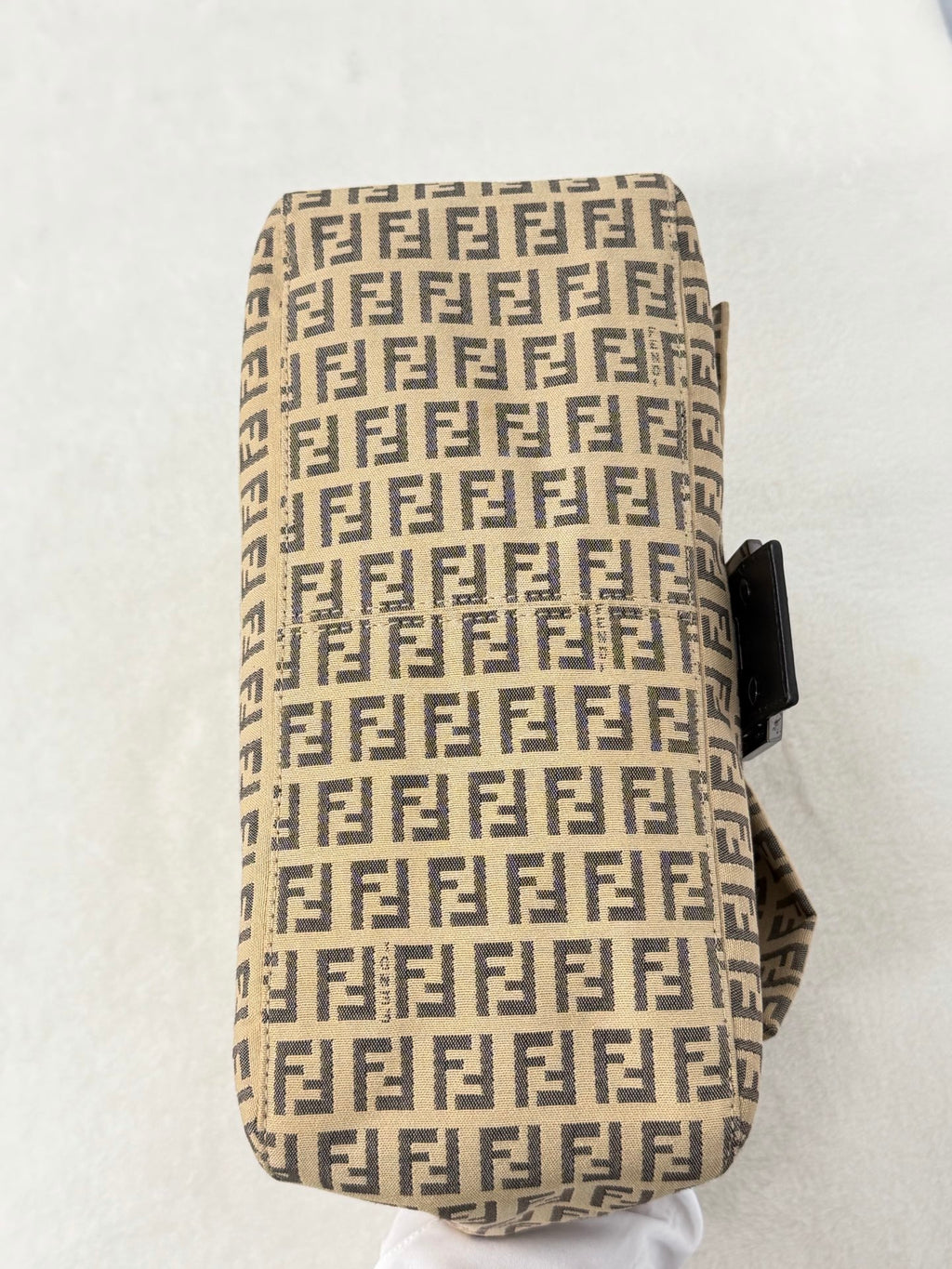 FENDI Zucchino Baguetta Shoulder bag