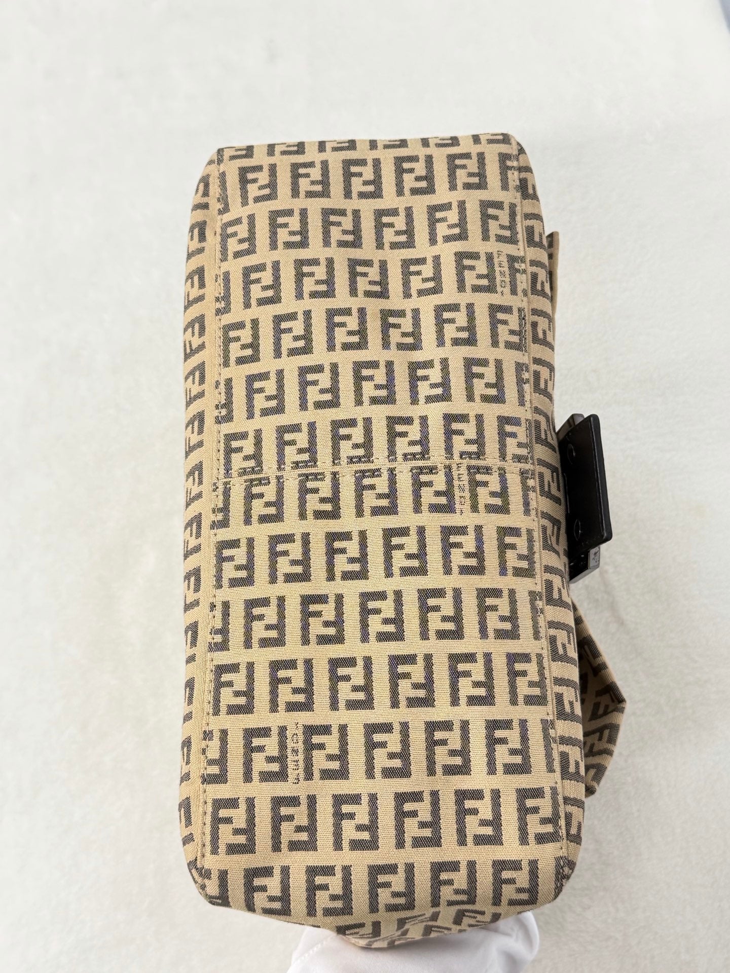 FENDI Zucchino Baguetta Shoulder bag