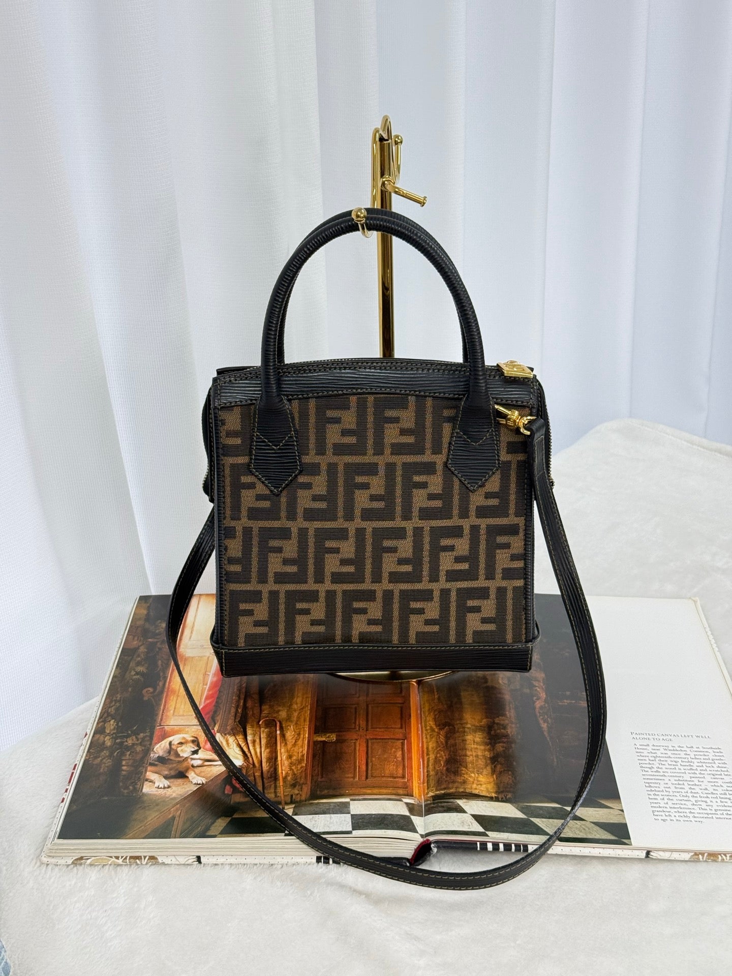 FENDI Zucca 2way Vintage Shoulder bag