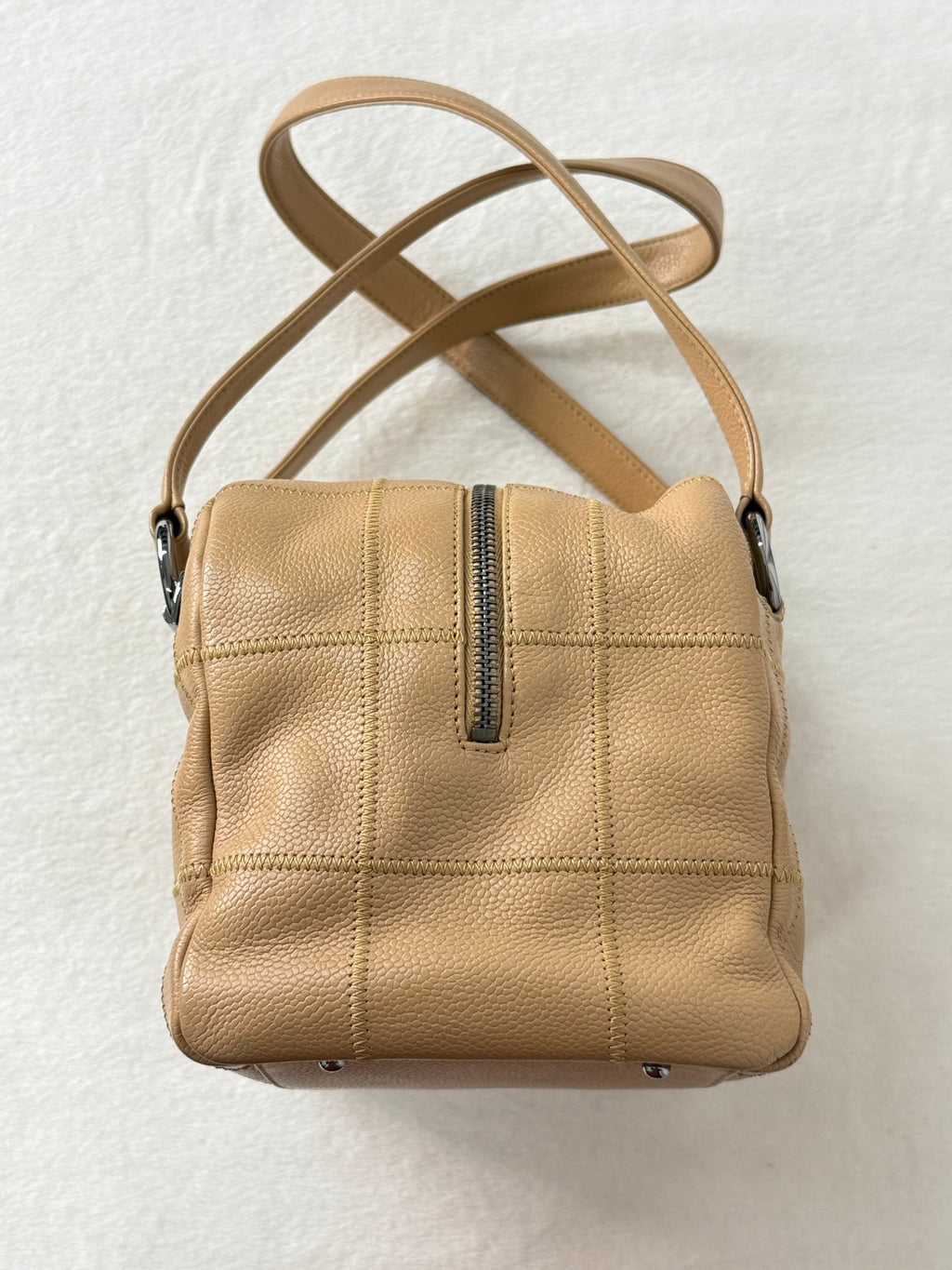 CHANEL Chocolate Bar Boston  Handbag