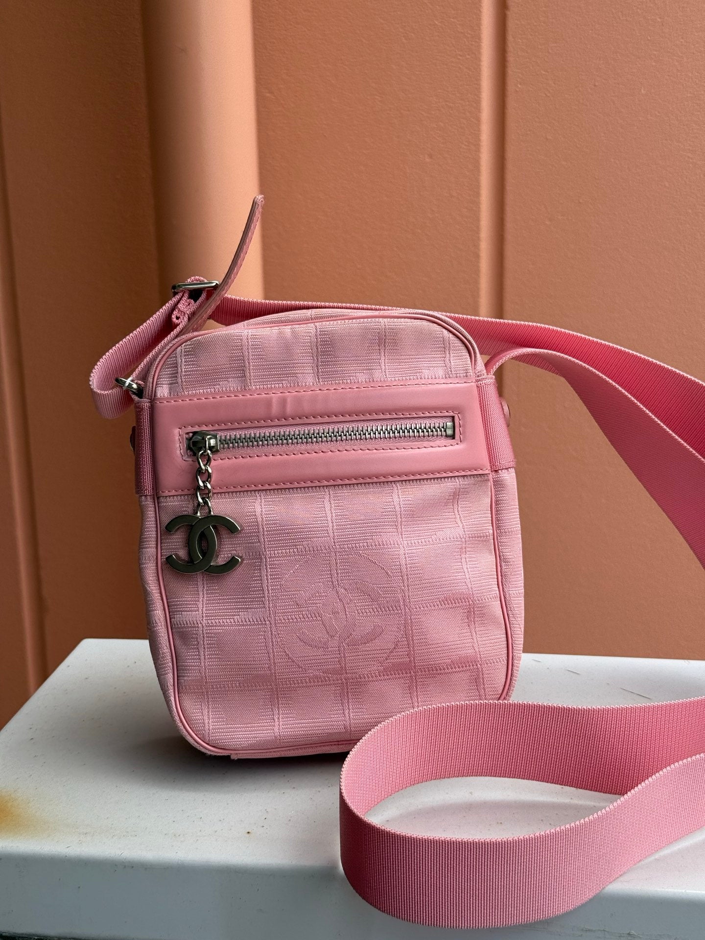 CHANEL Pink 2way Shoulder bag