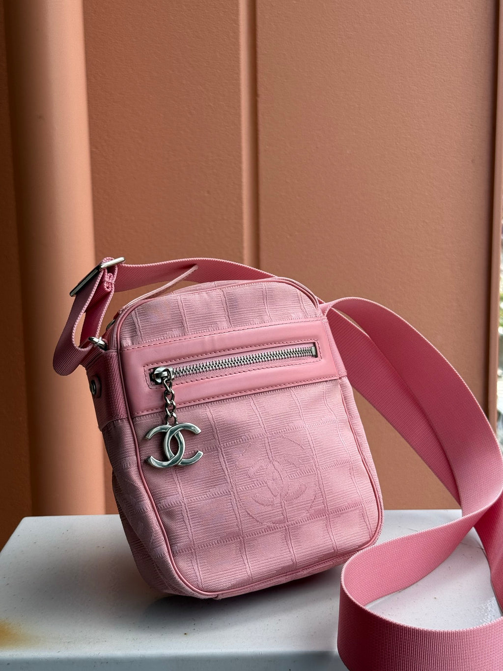 CHANEL Pink 2way Shoulder bag