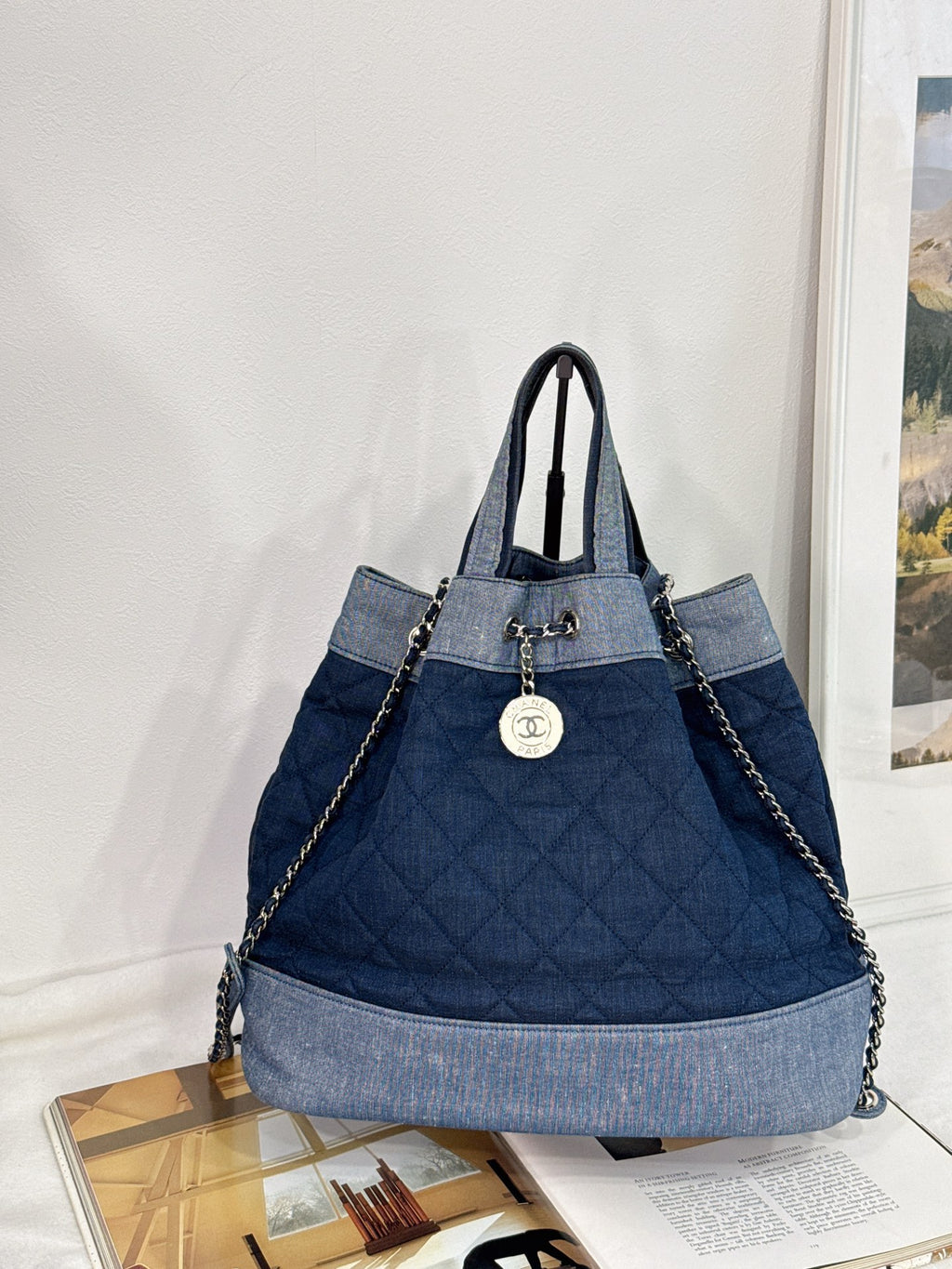 CHANEL Danim 2way shoulderbag