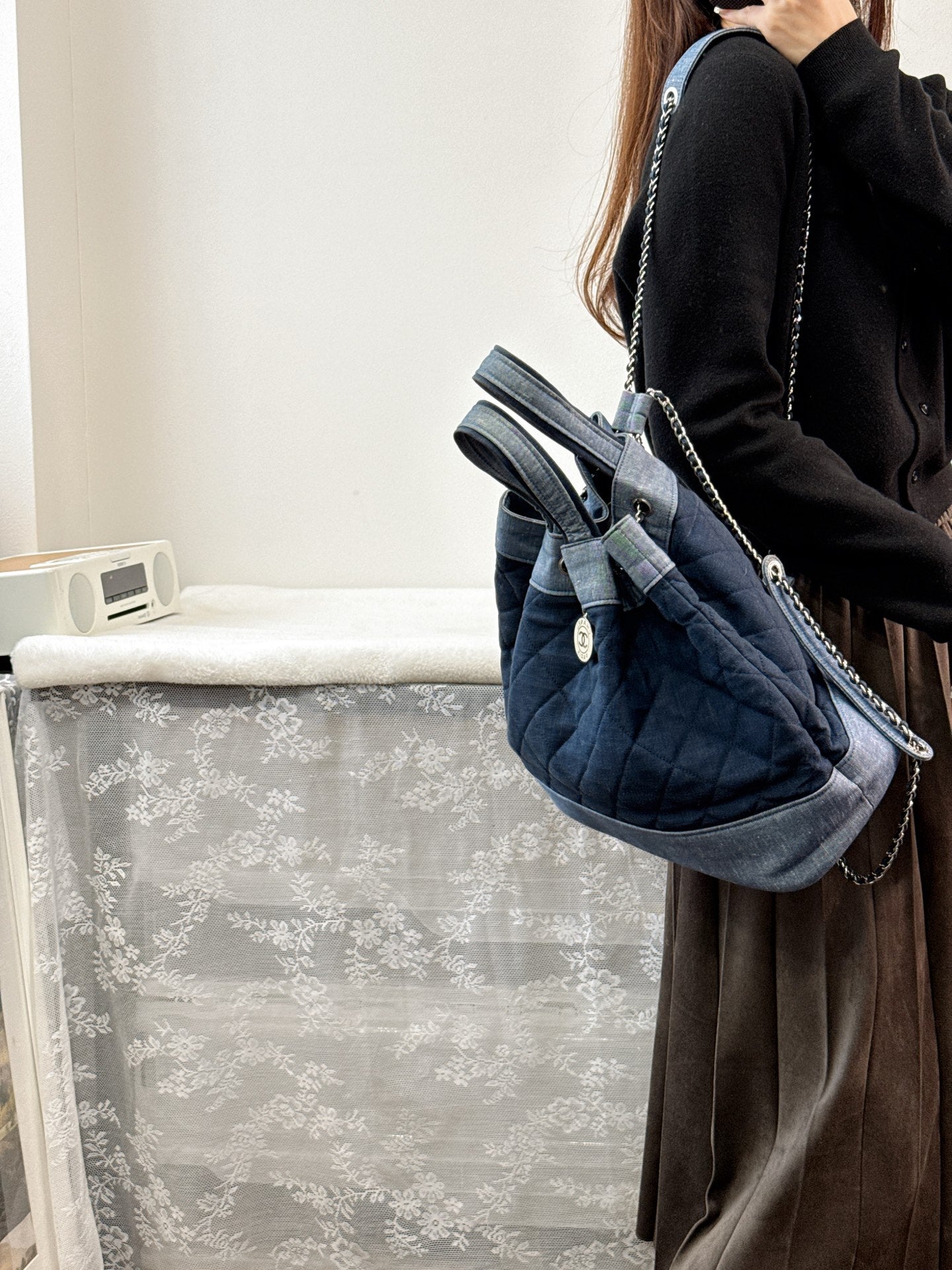 CHANEL Danim 2way shoulderbag