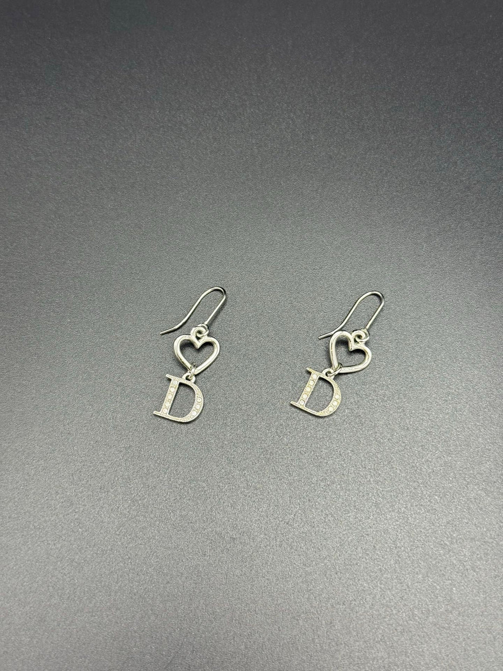 CHRISTIAN DIOR Rhinestone earring