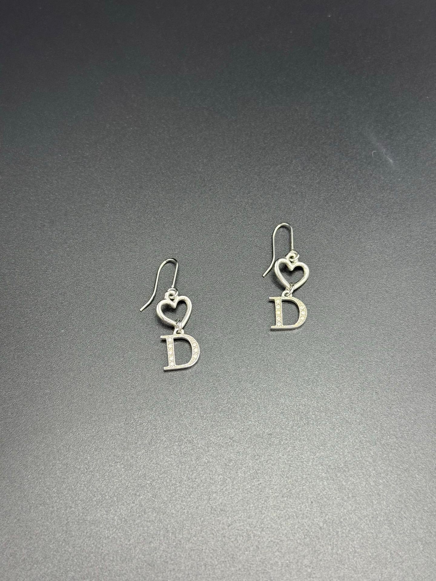 CHRISTIAN DIOR Rhinestone earring