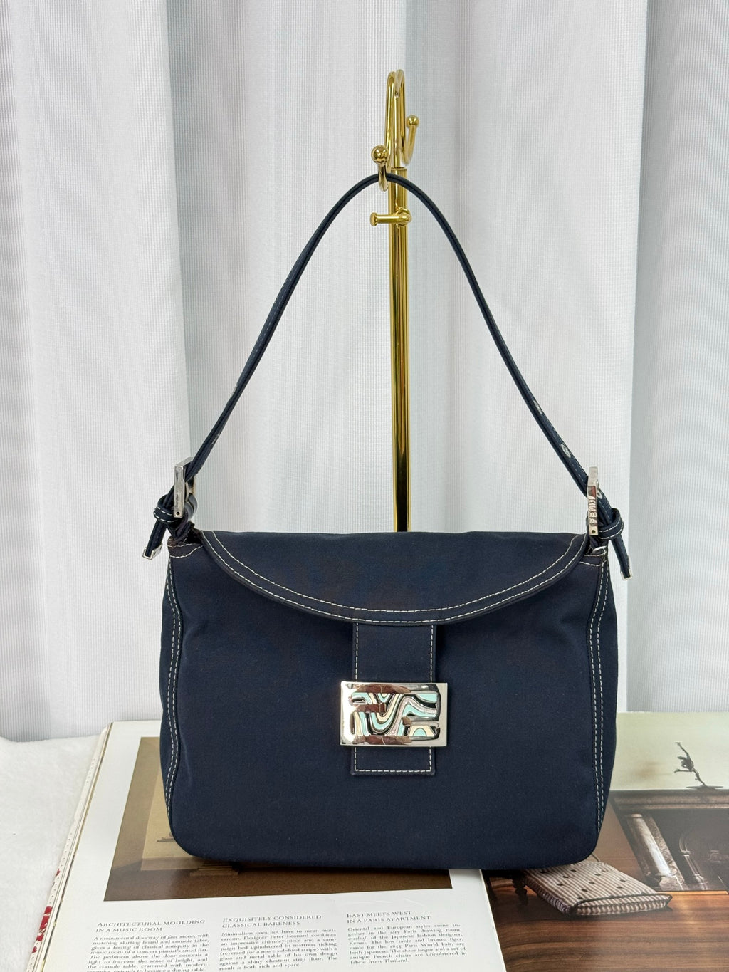 FENDI Denim Shoulder bag