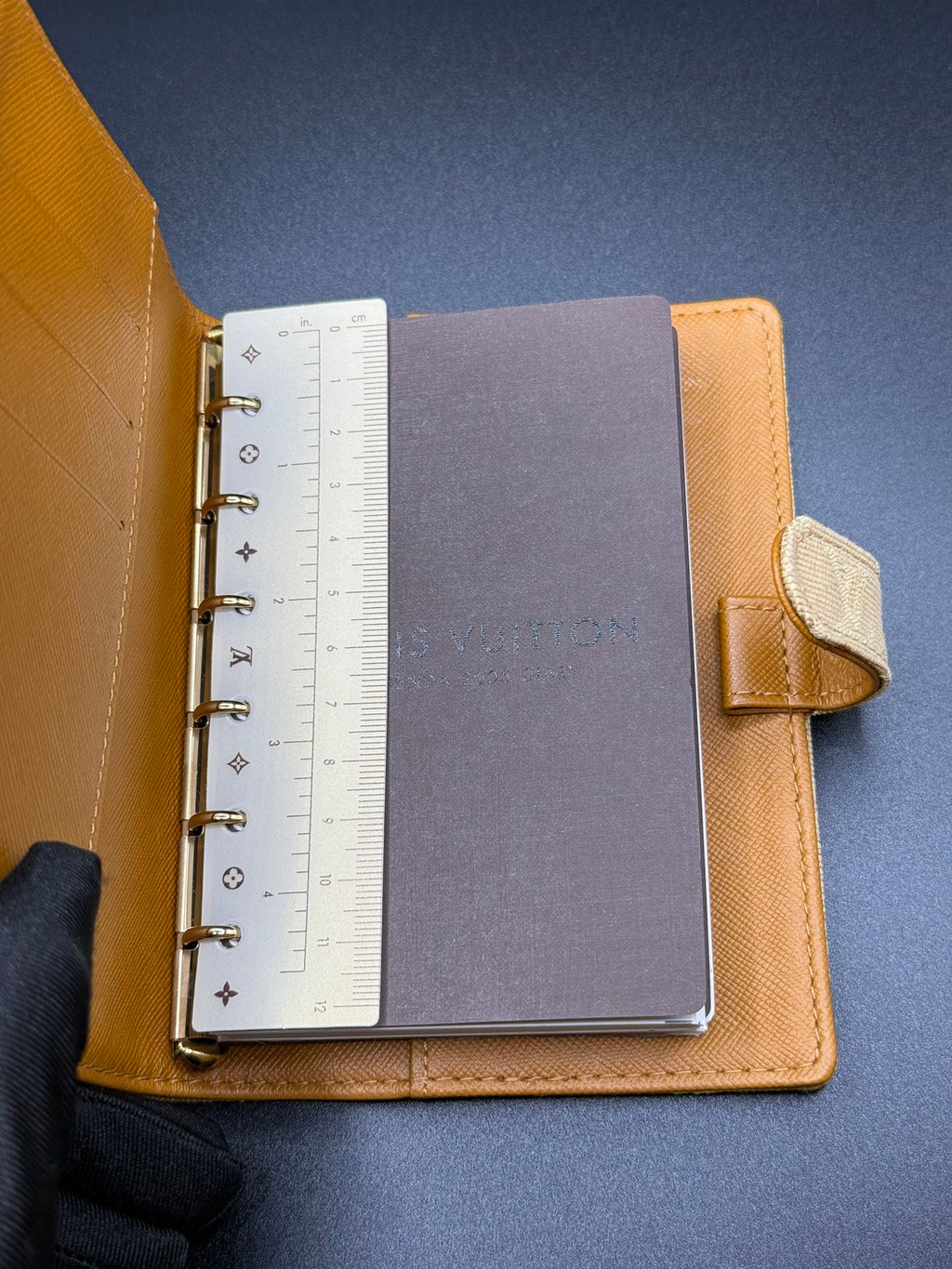 LOUIS VUITTON Monogram Denim Notebook