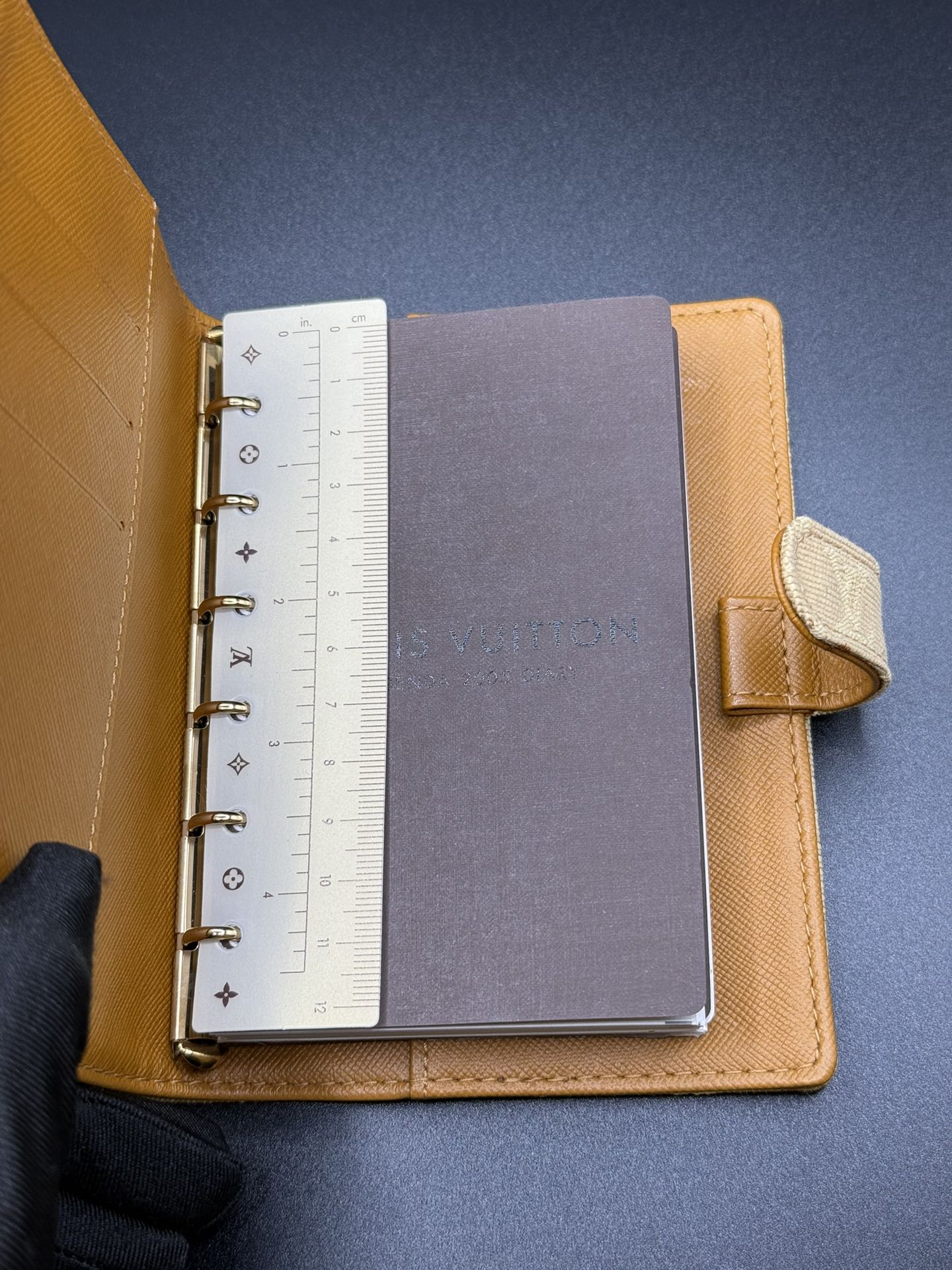 LOUIS VUITTON Monogram Denim Notebook