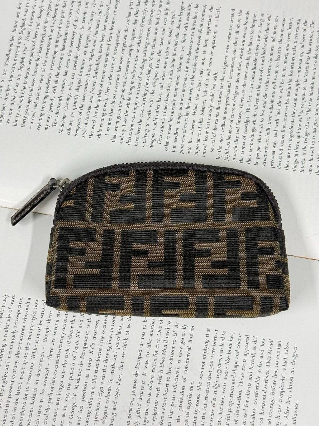 FENDI Zucca Pouch