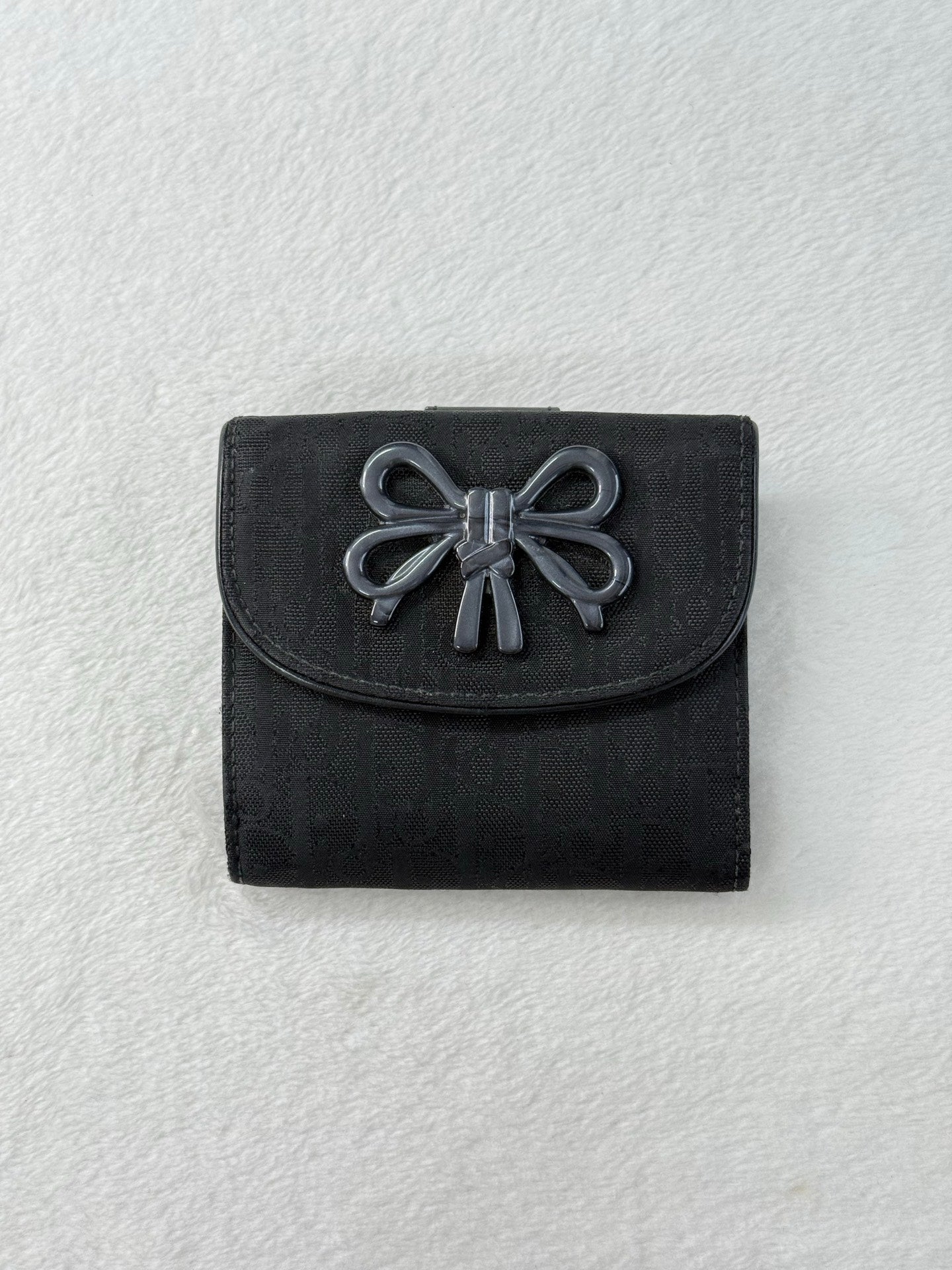 DIOR Canvas Ribbon Wallet
