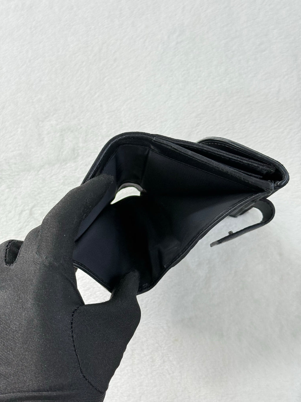 DIOR Canvas Ribbon Wallet