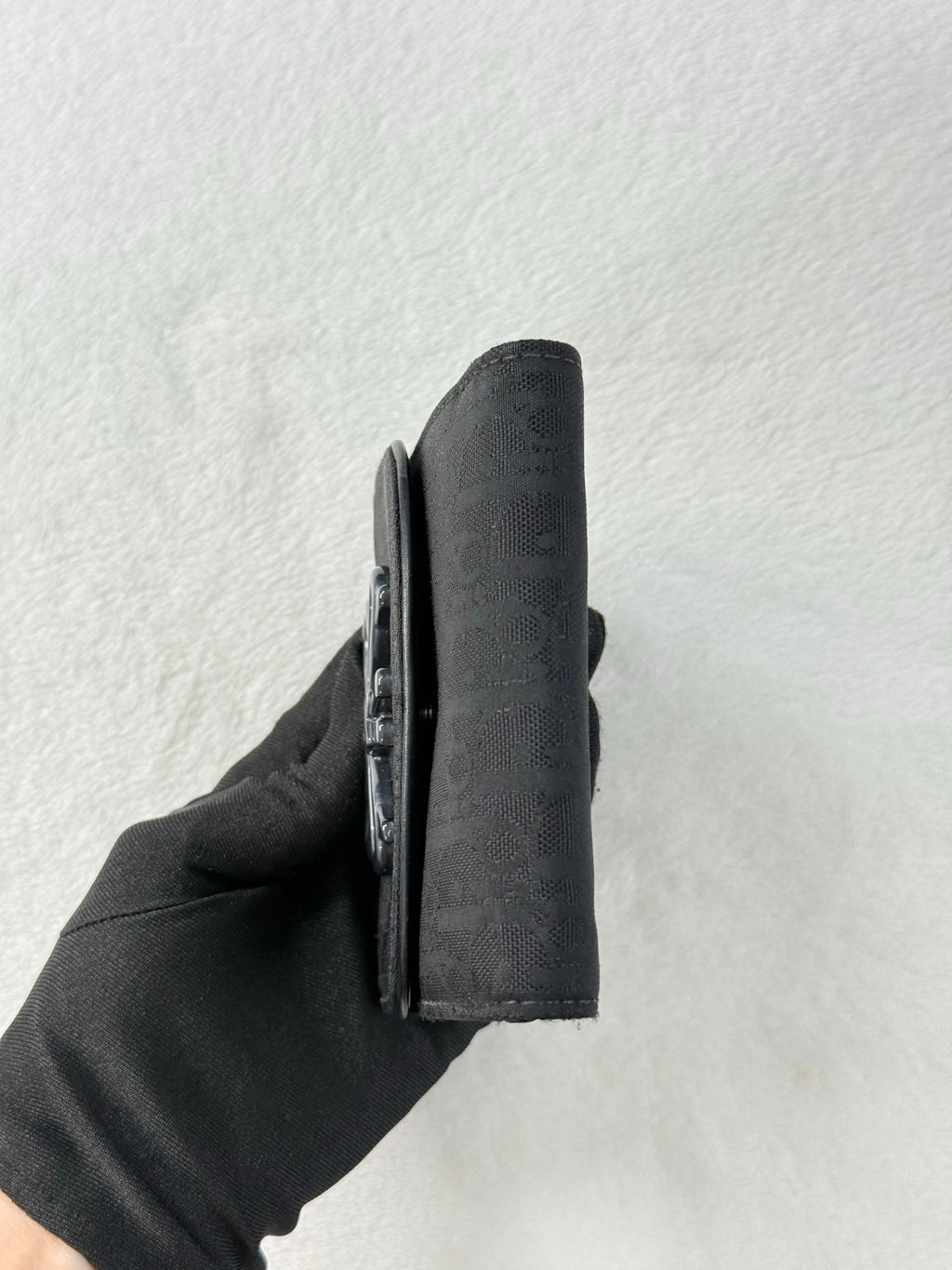 DIOR Canvas Ribbon Wallet