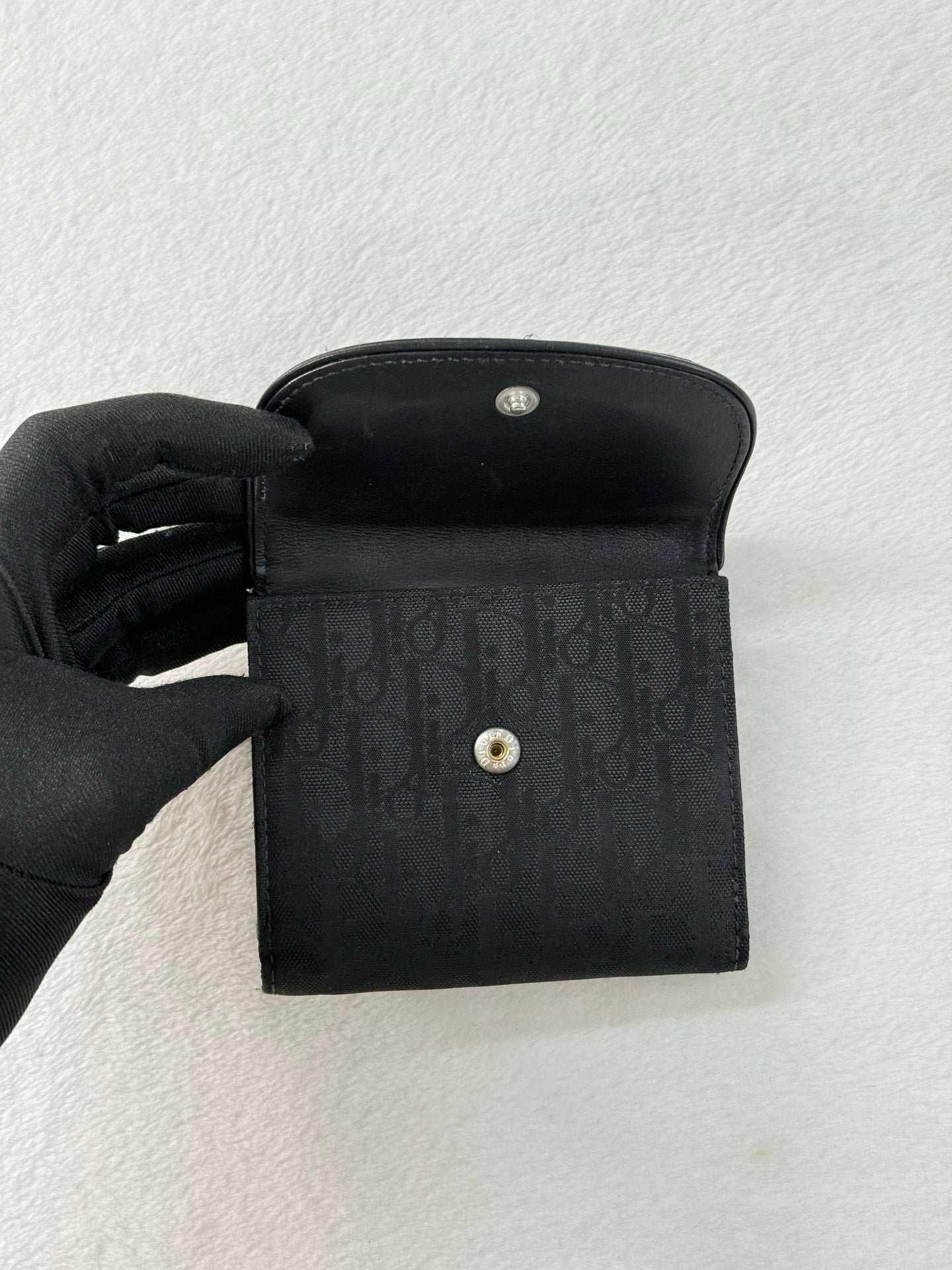 DIOR Canvas Ribbon Wallet