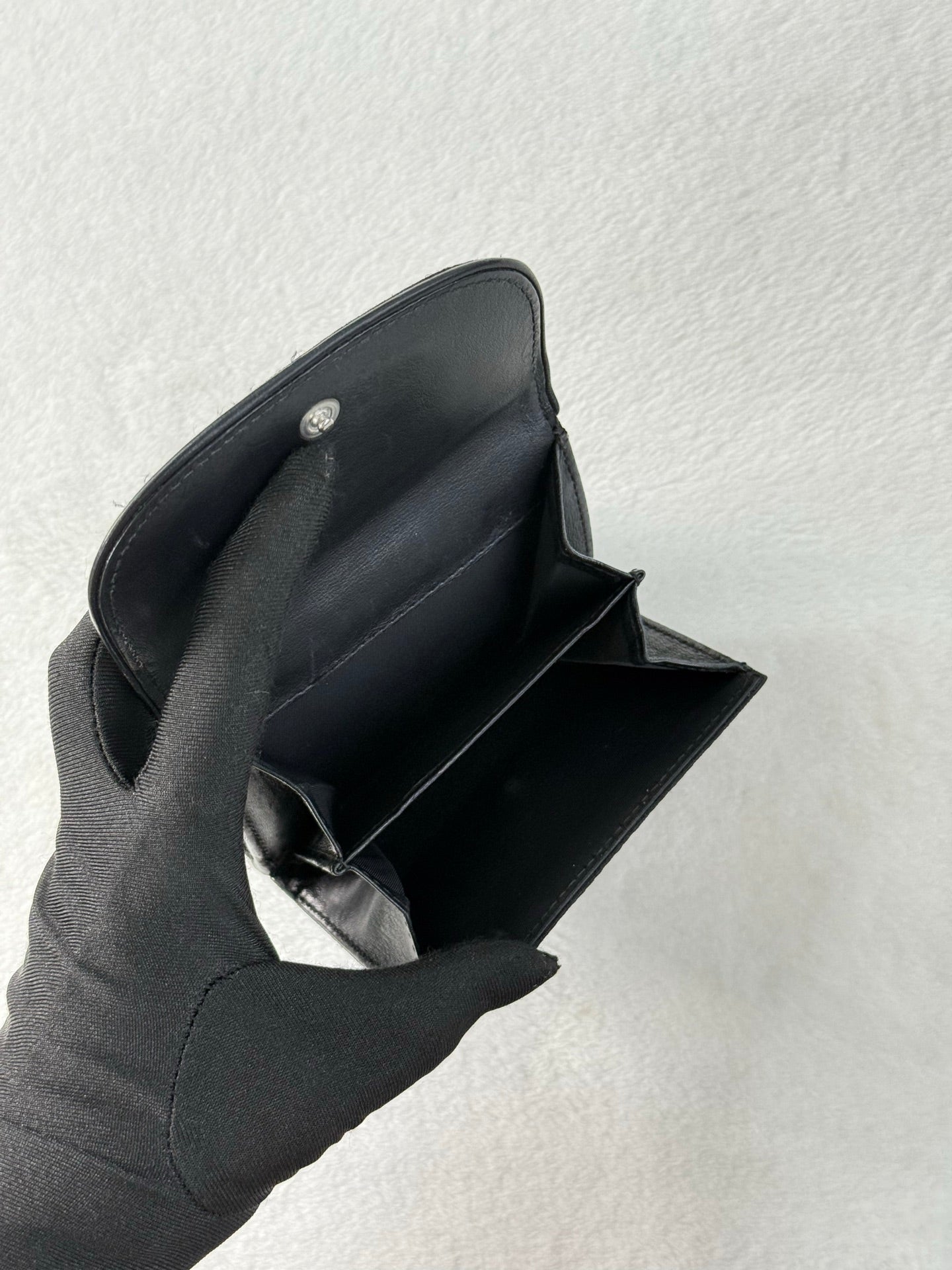 DIOR Canvas Ribbon Wallet