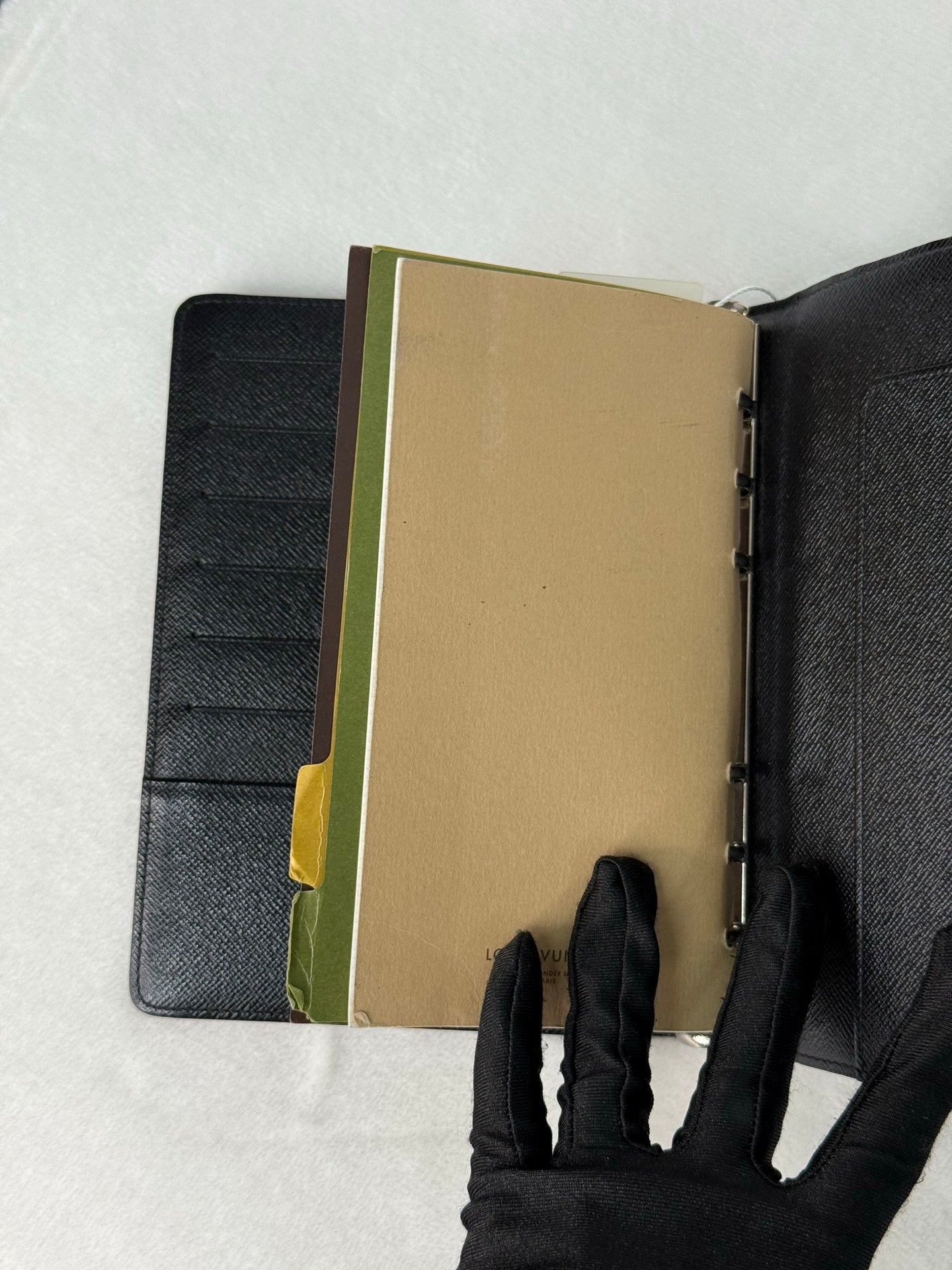 LOUIS VUITTON Damier Planner Notebook