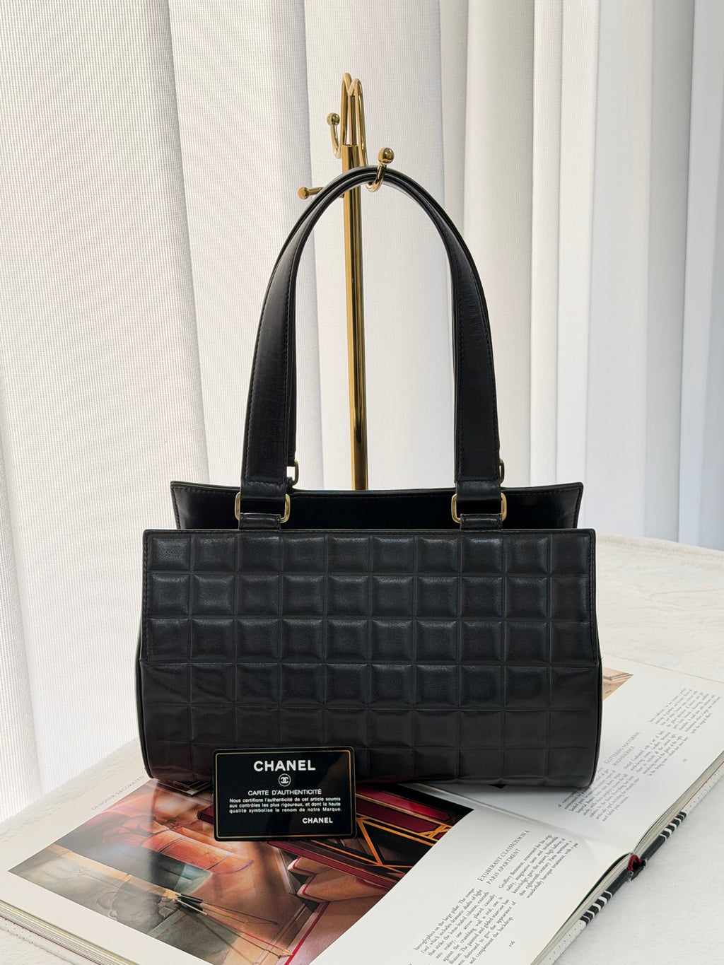 CHANEL Ice Cube Boston Bag