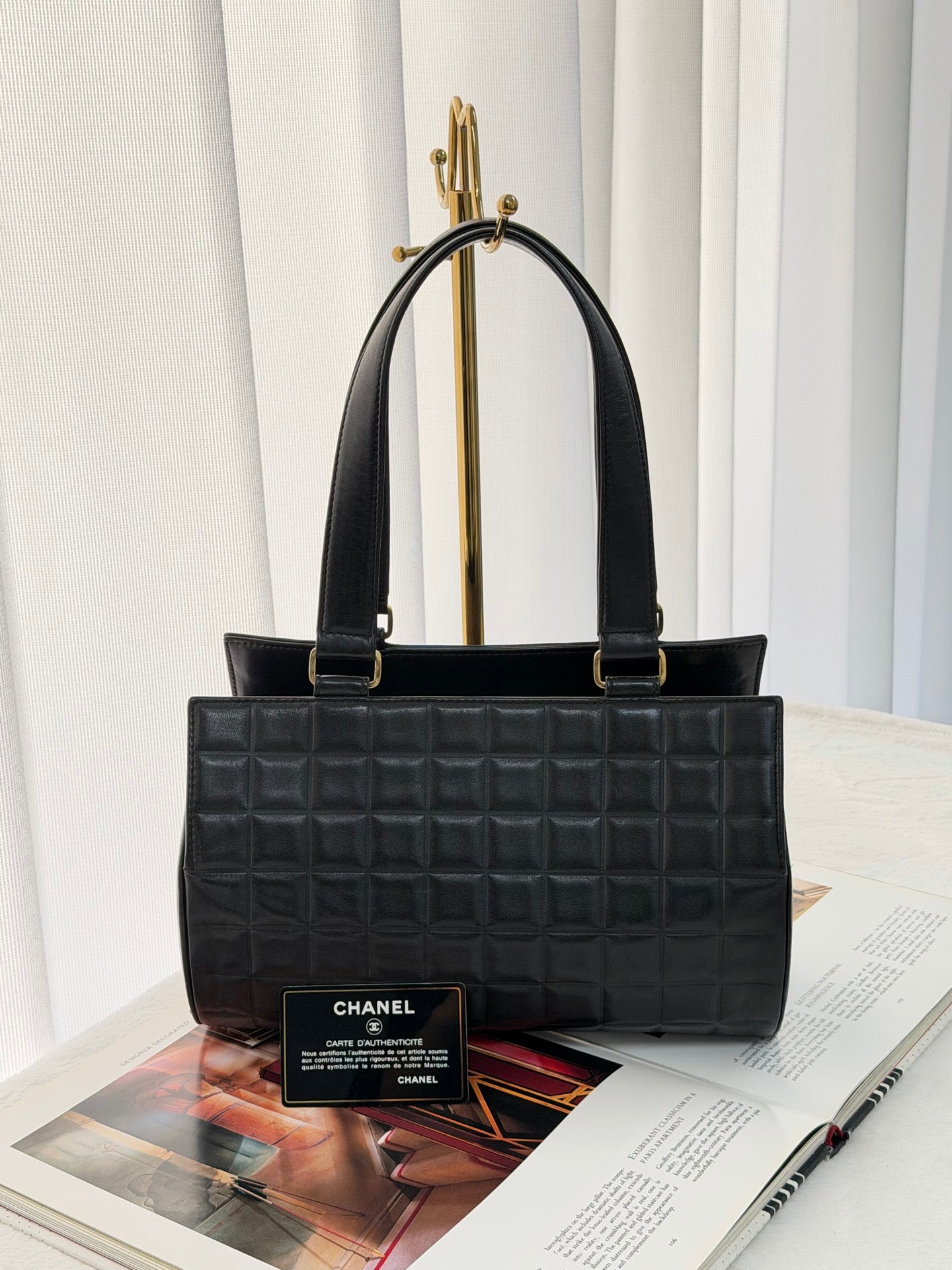 CHANEL Ice Cube Boston Bag