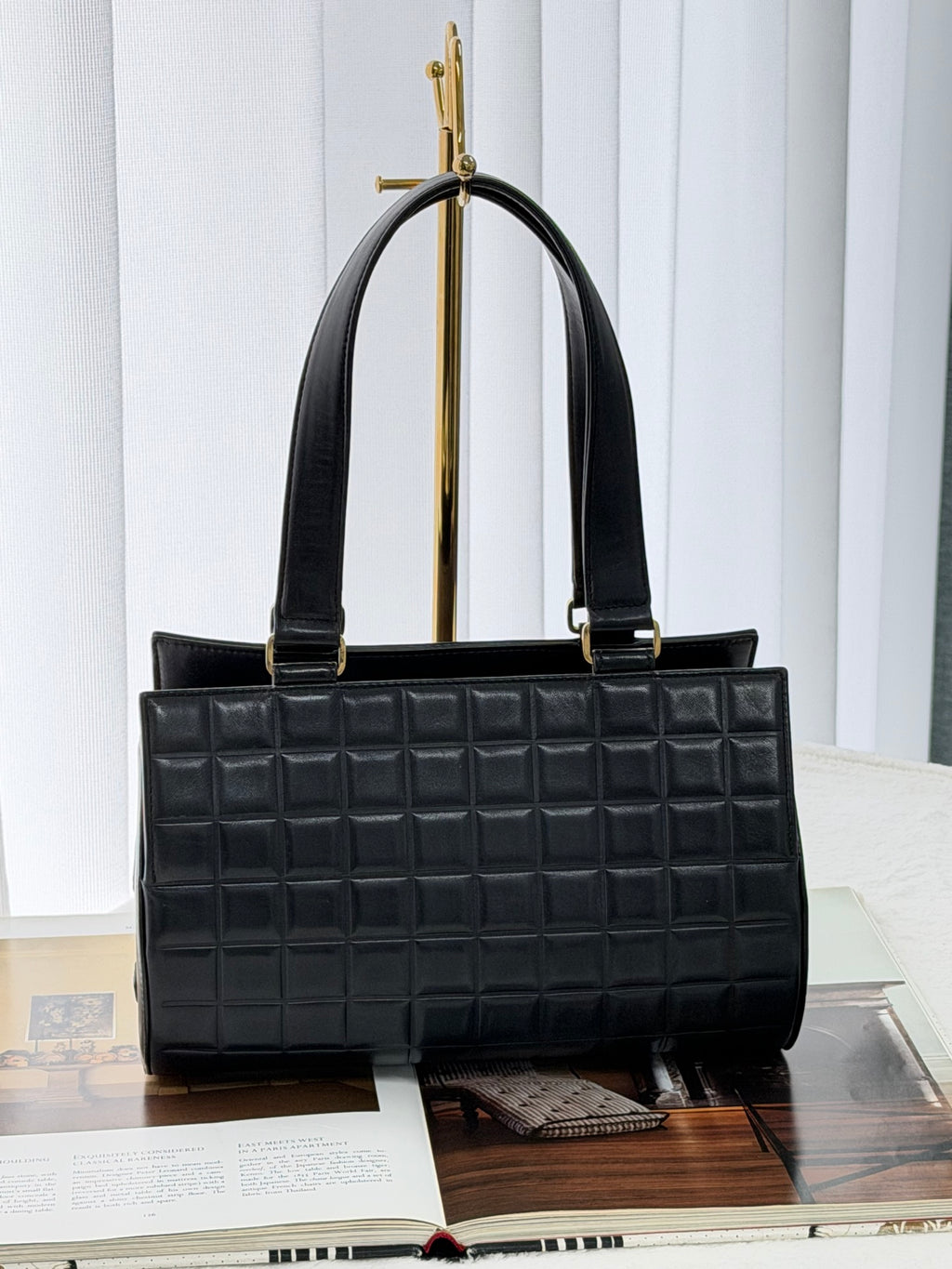 CHANEL Ice Cube Boston Bag