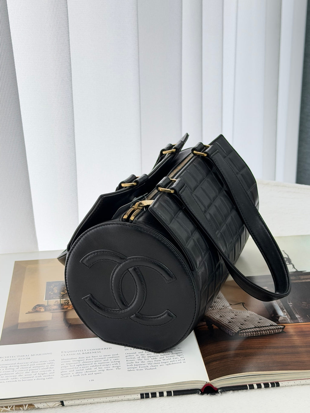 CHANEL Ice Cube Boston Bag