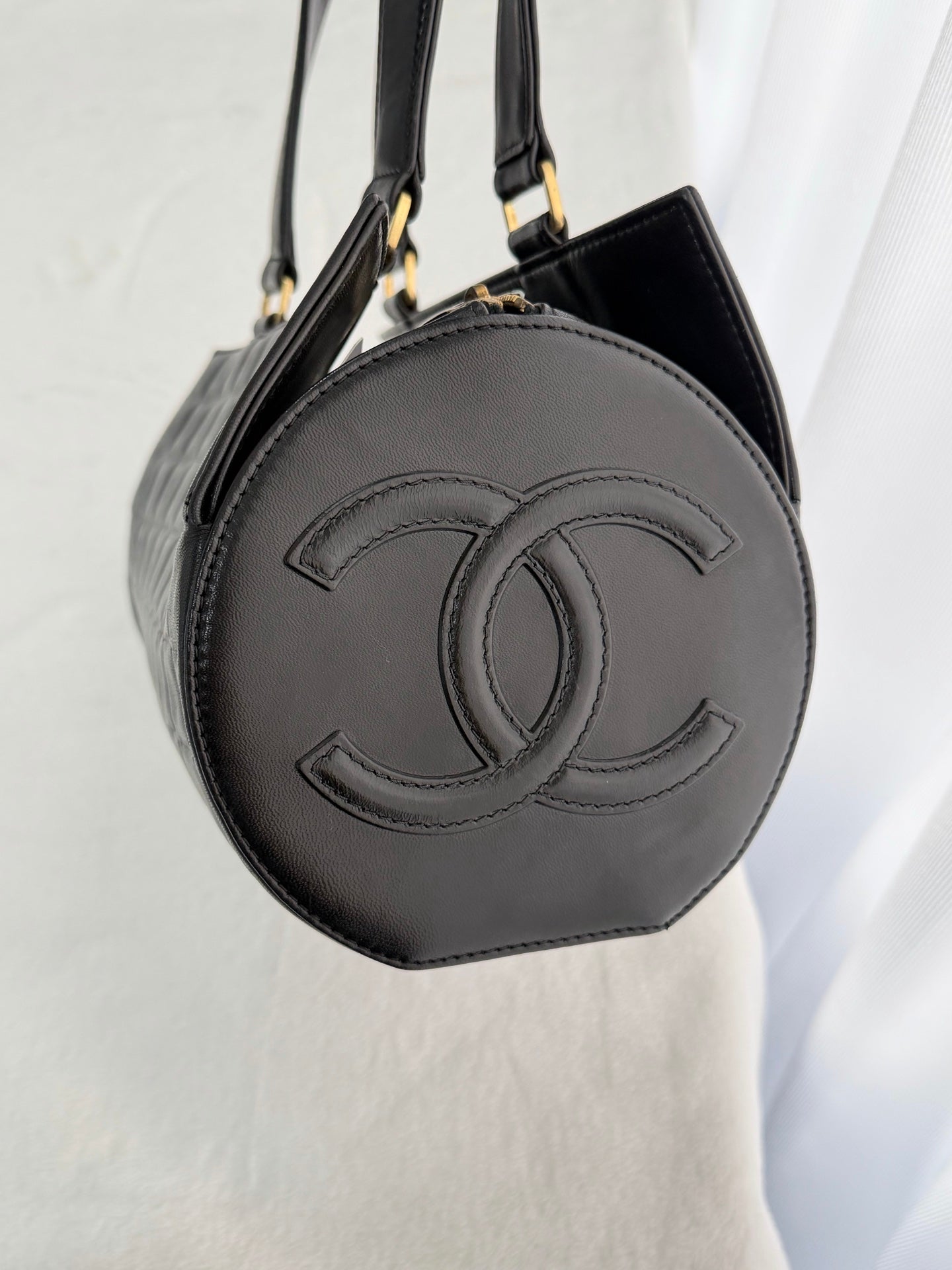 CHANEL Ice Cube Boston Bag