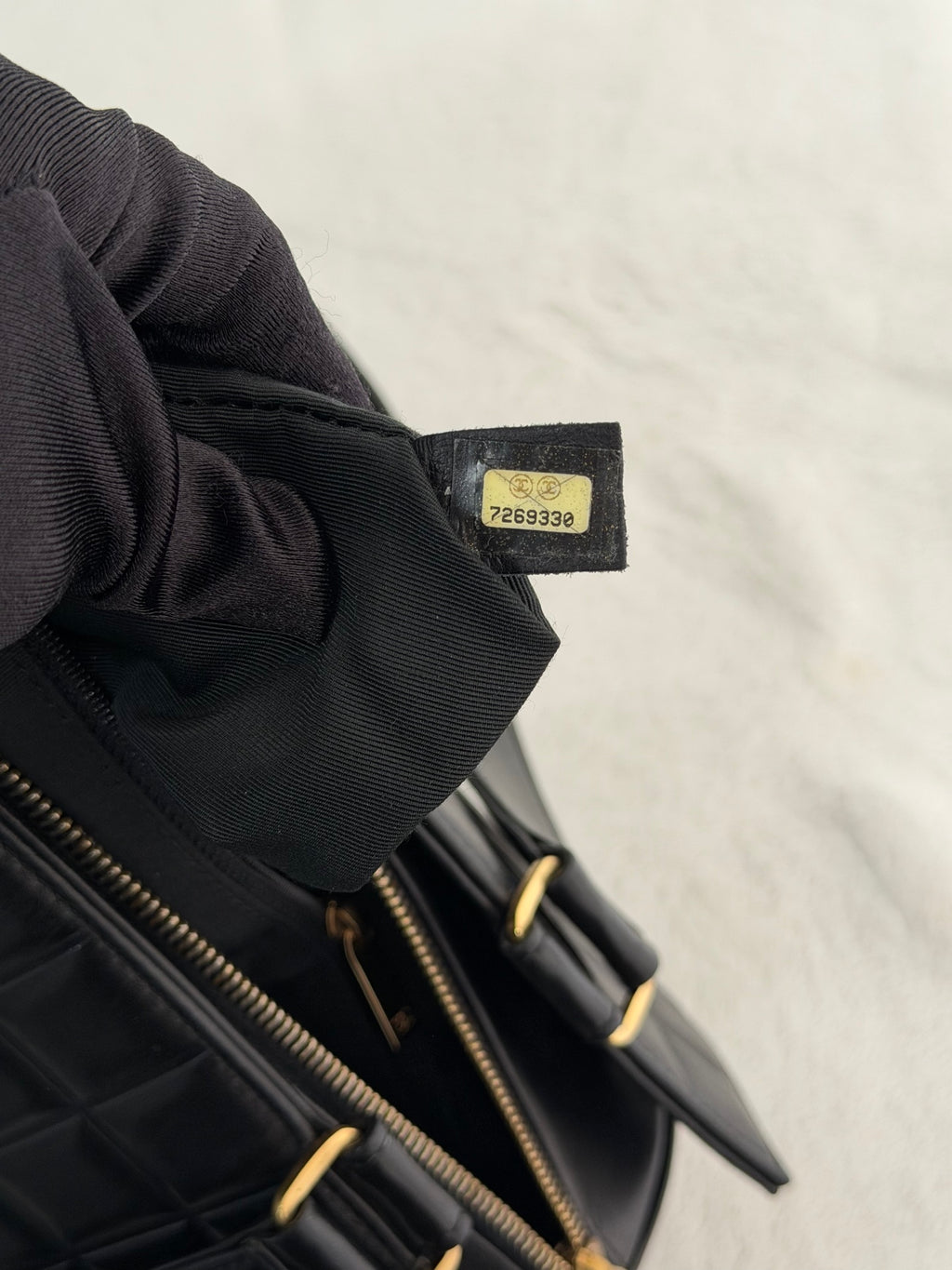 CHANEL Ice Cube Boston Bag