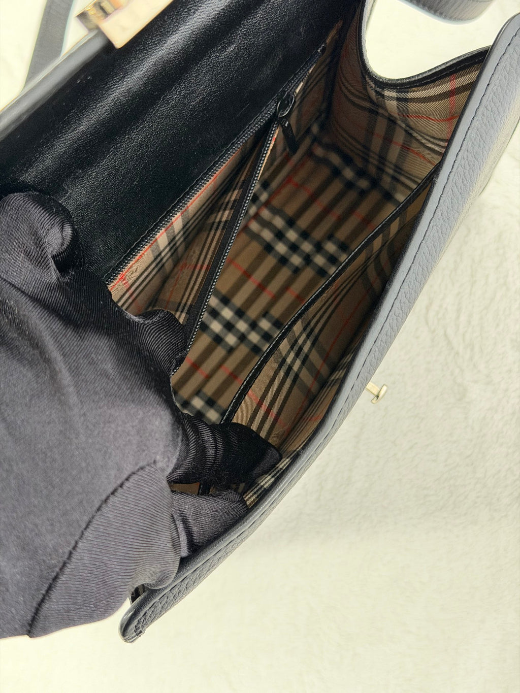 BURBERRY Genuine Leather Shoulderbag