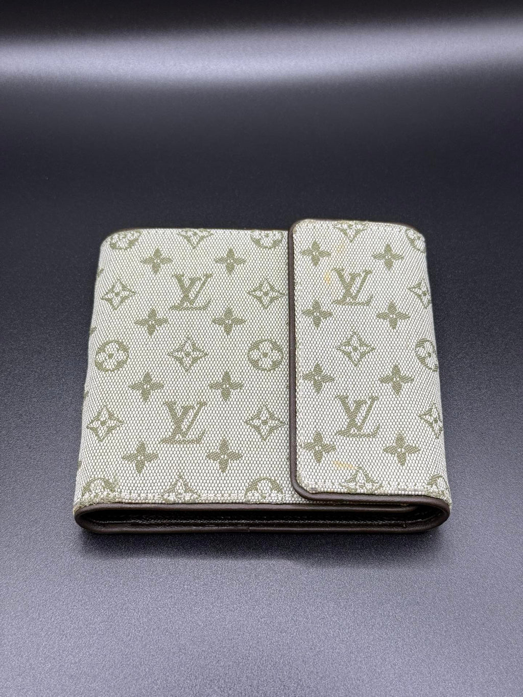 LOUIS VUITTON Monogram Denim wallet