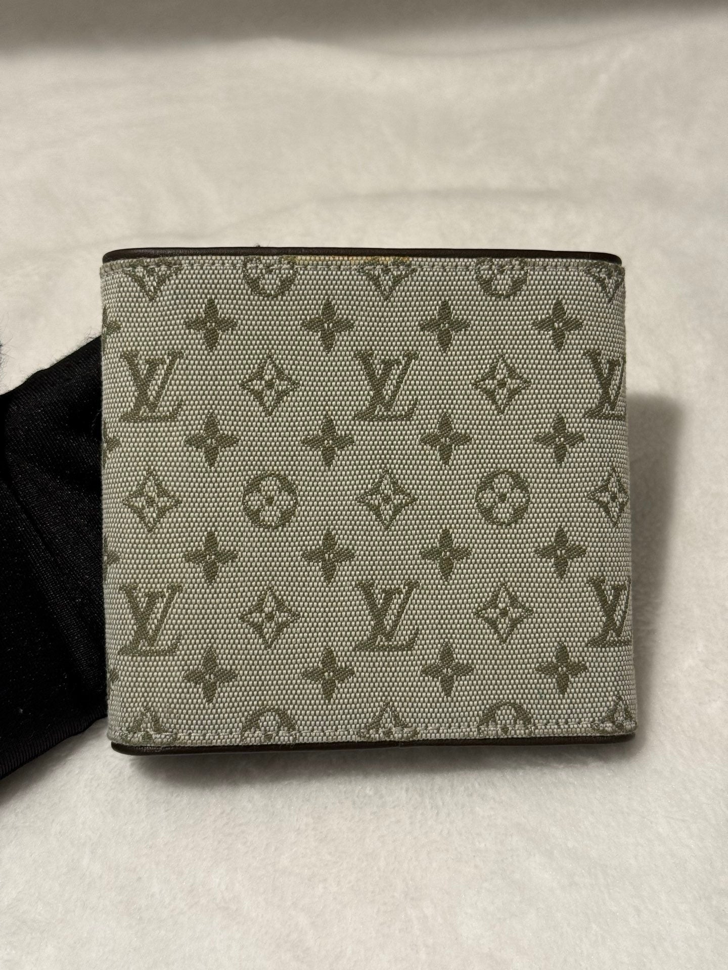 LOUIS VUITTON Monogram Denim wallet
