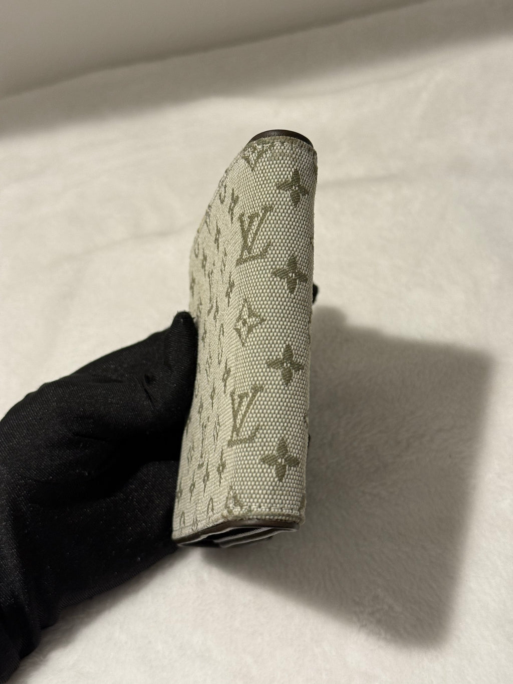 LOUIS VUITTON Monogram Denim wallet