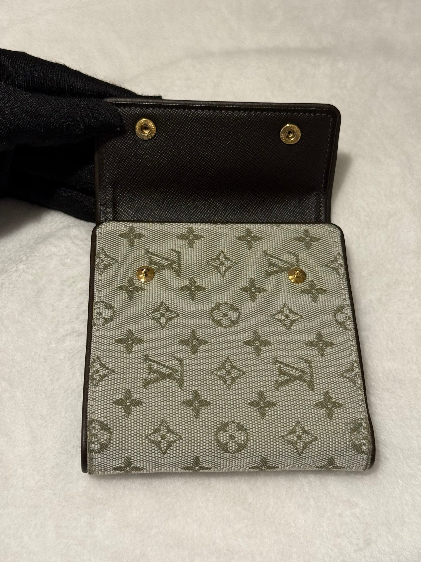 LOUIS VUITTON Monogram Denim wallet