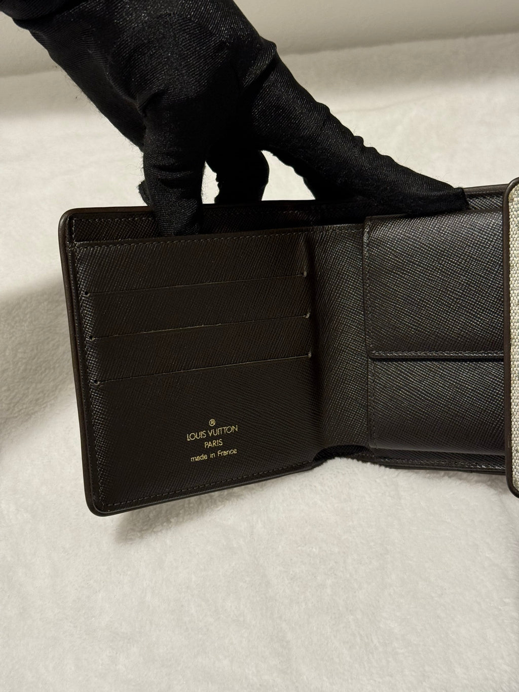 LOUIS VUITTON Monogram Denim wallet