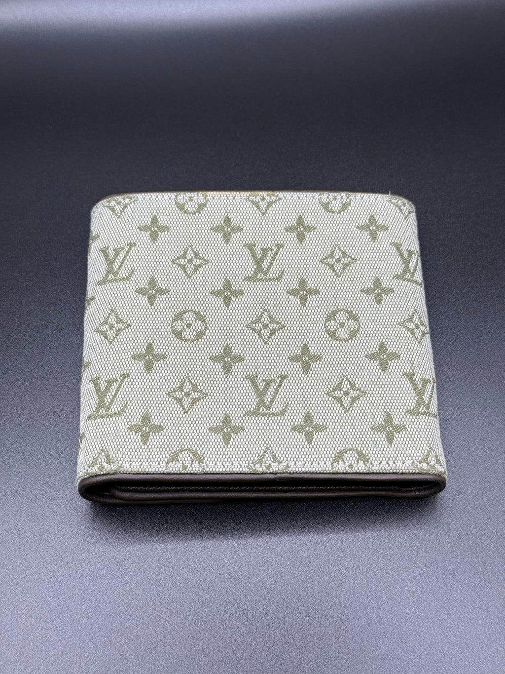 LOUIS VUITTON Monogram Denim wallet