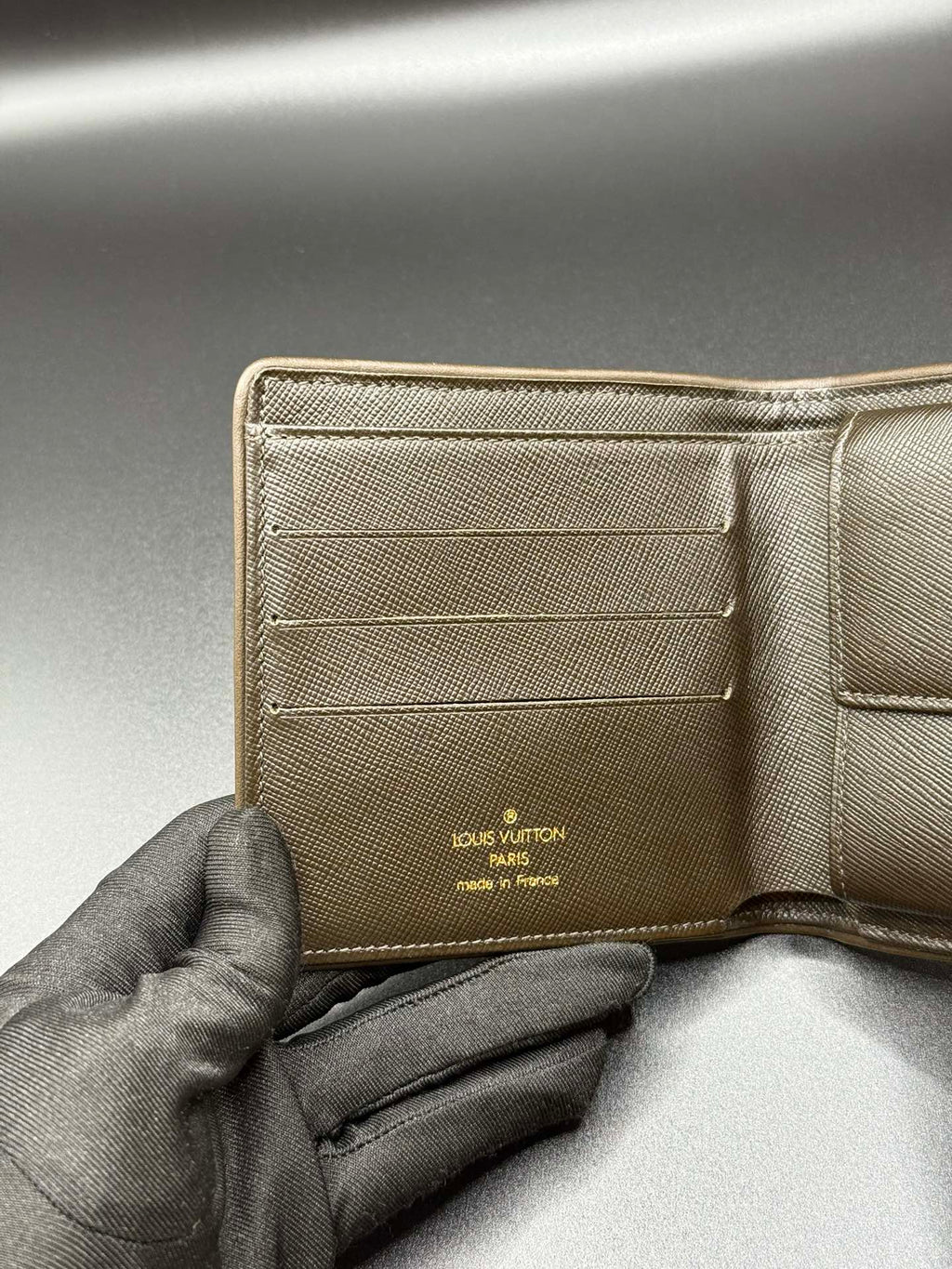 LOUIS VUITTON Monogram Denim wallet