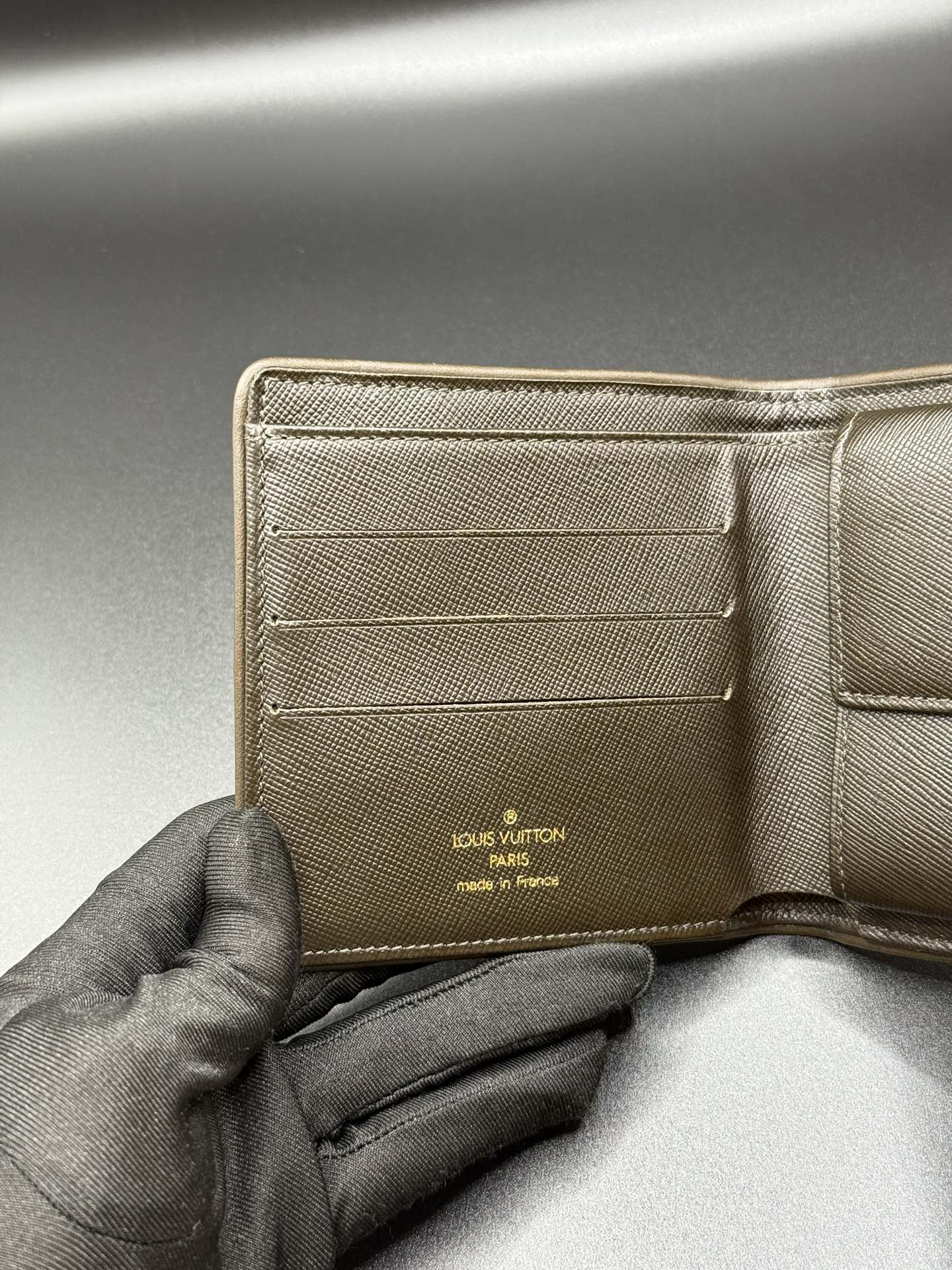 LOUIS VUITTON Monogram Denim wallet